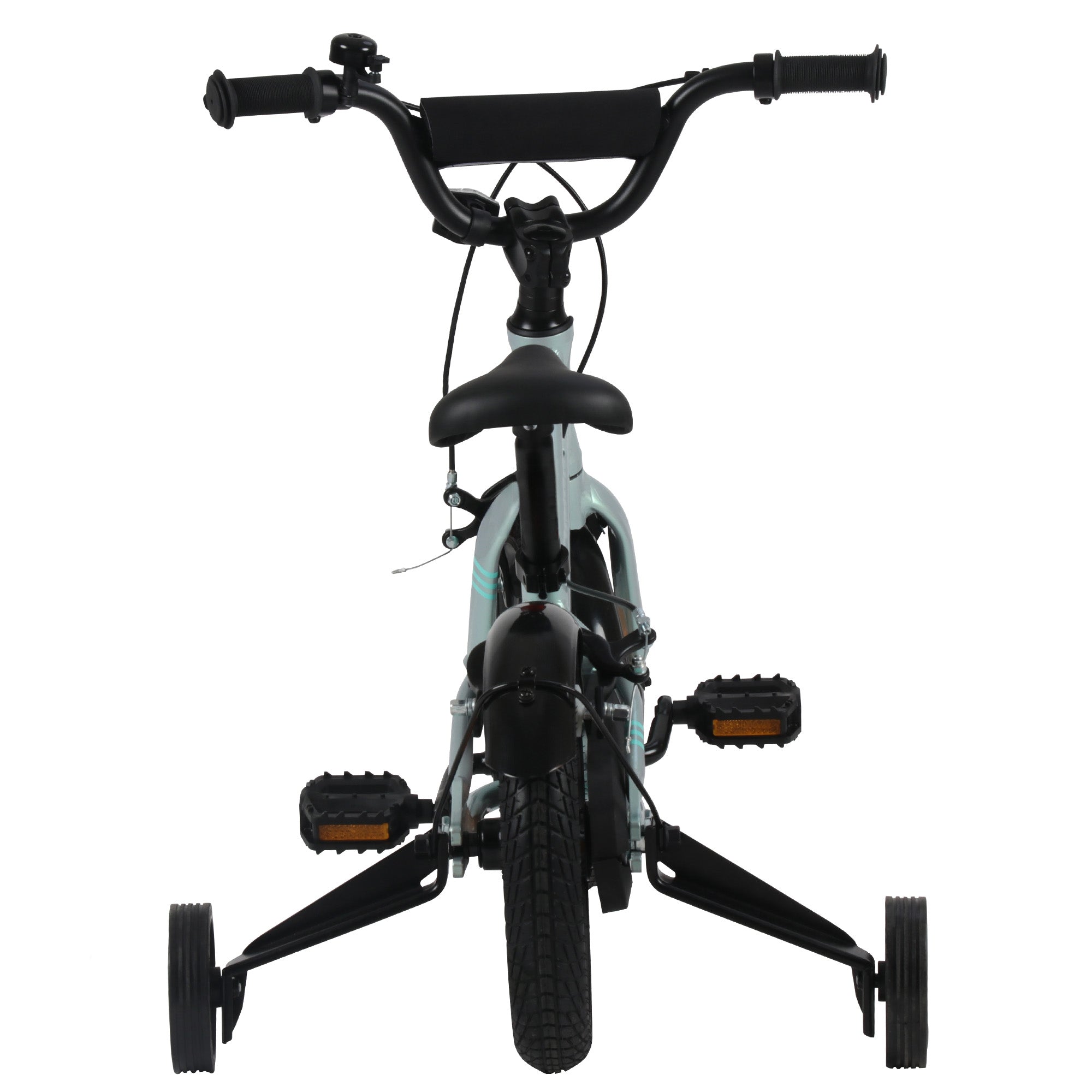 Batch 12in Kids Bike, Green, 3 to 5 year olds
