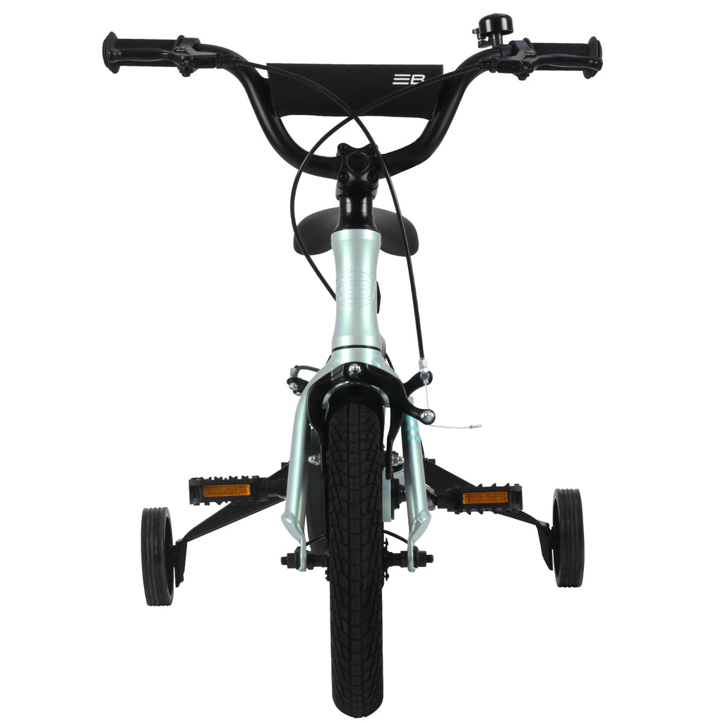 Batch 12in Kids Bike, Green, 3 to 5 year olds
