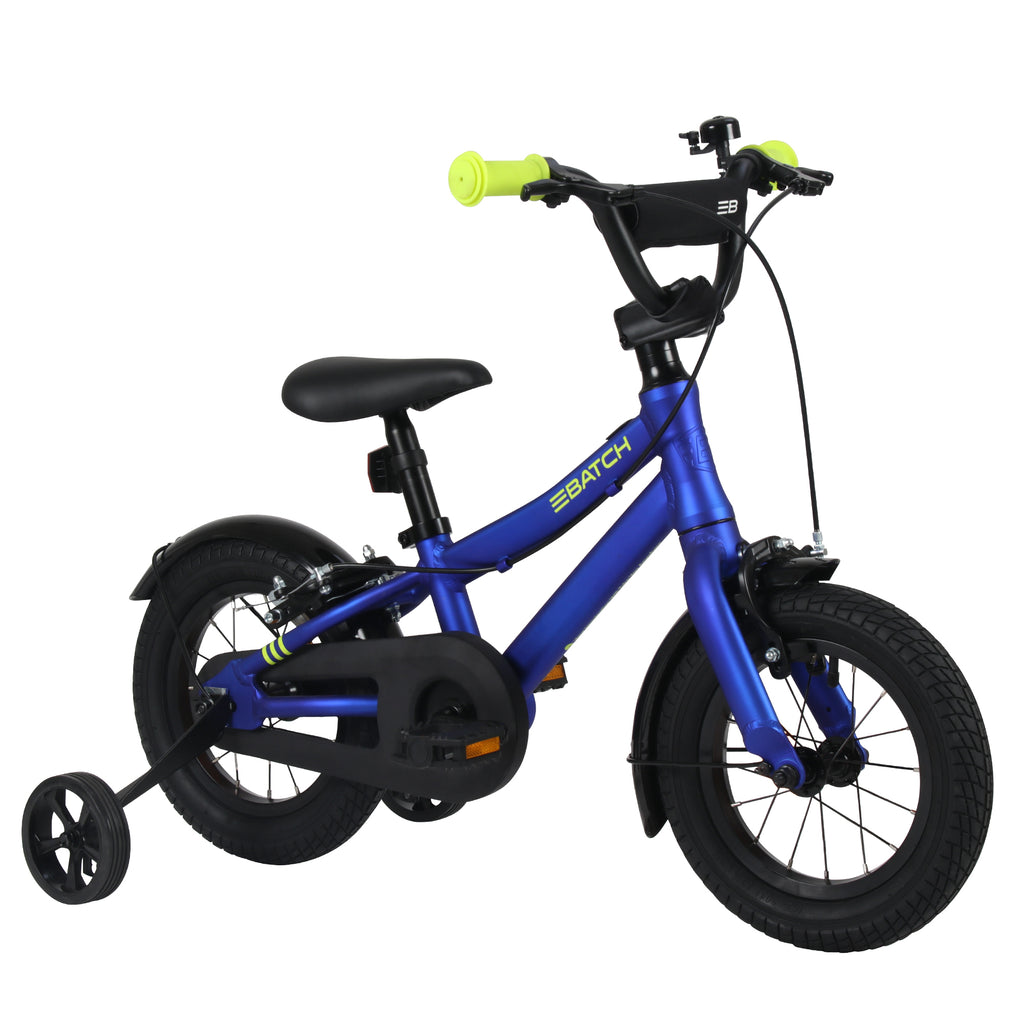 Batch 12in Kids Bike, Blue, 3 to 5 year olds