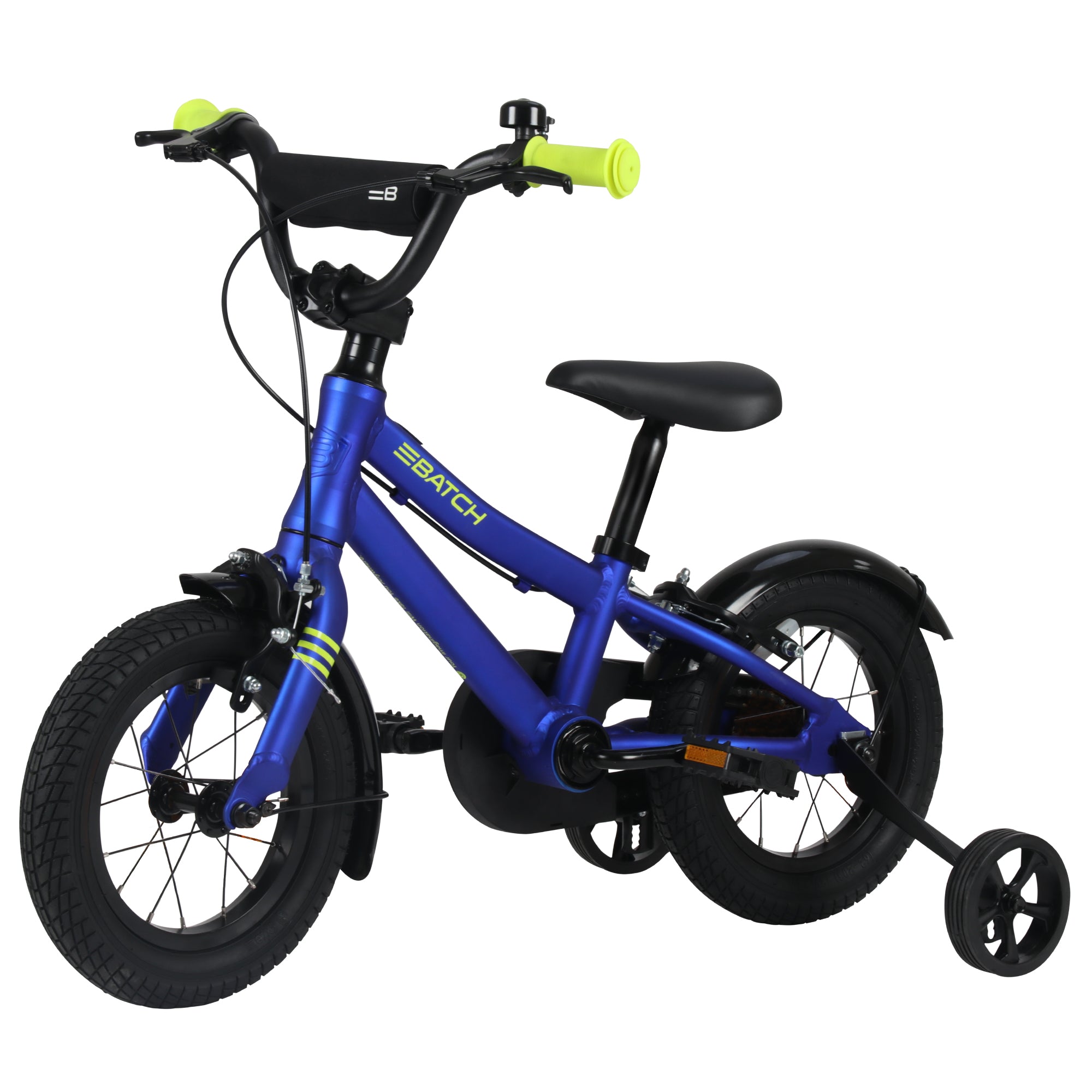 Batch 12in Kids Bike, Blue, 3 to 5 year olds