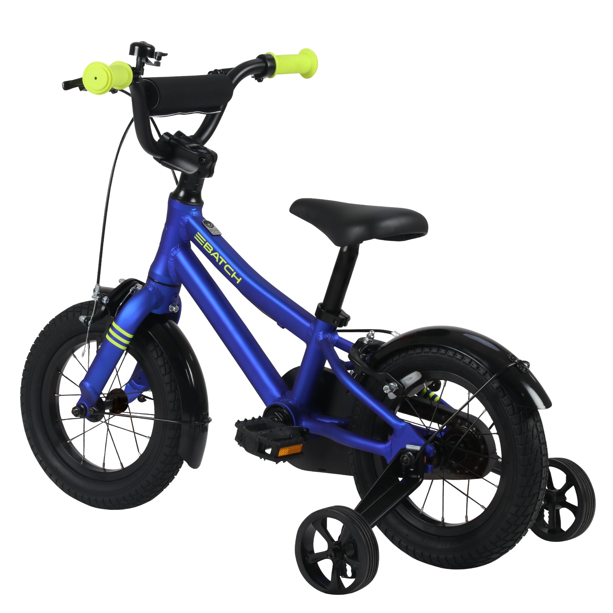 Batch 12in Kids Bike, Blue, 3 to 5 year olds