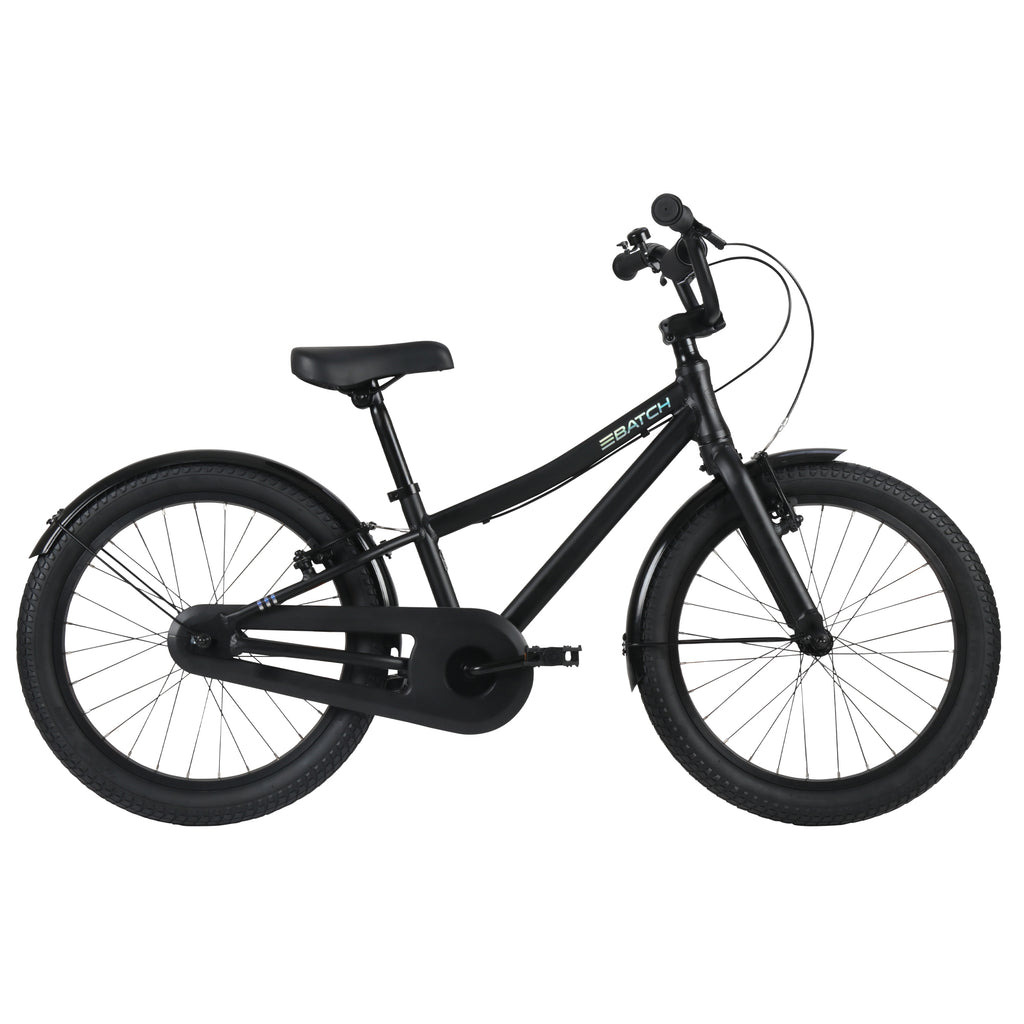 Batch 20" Kids Bike, Black, 6 to 9 year olds