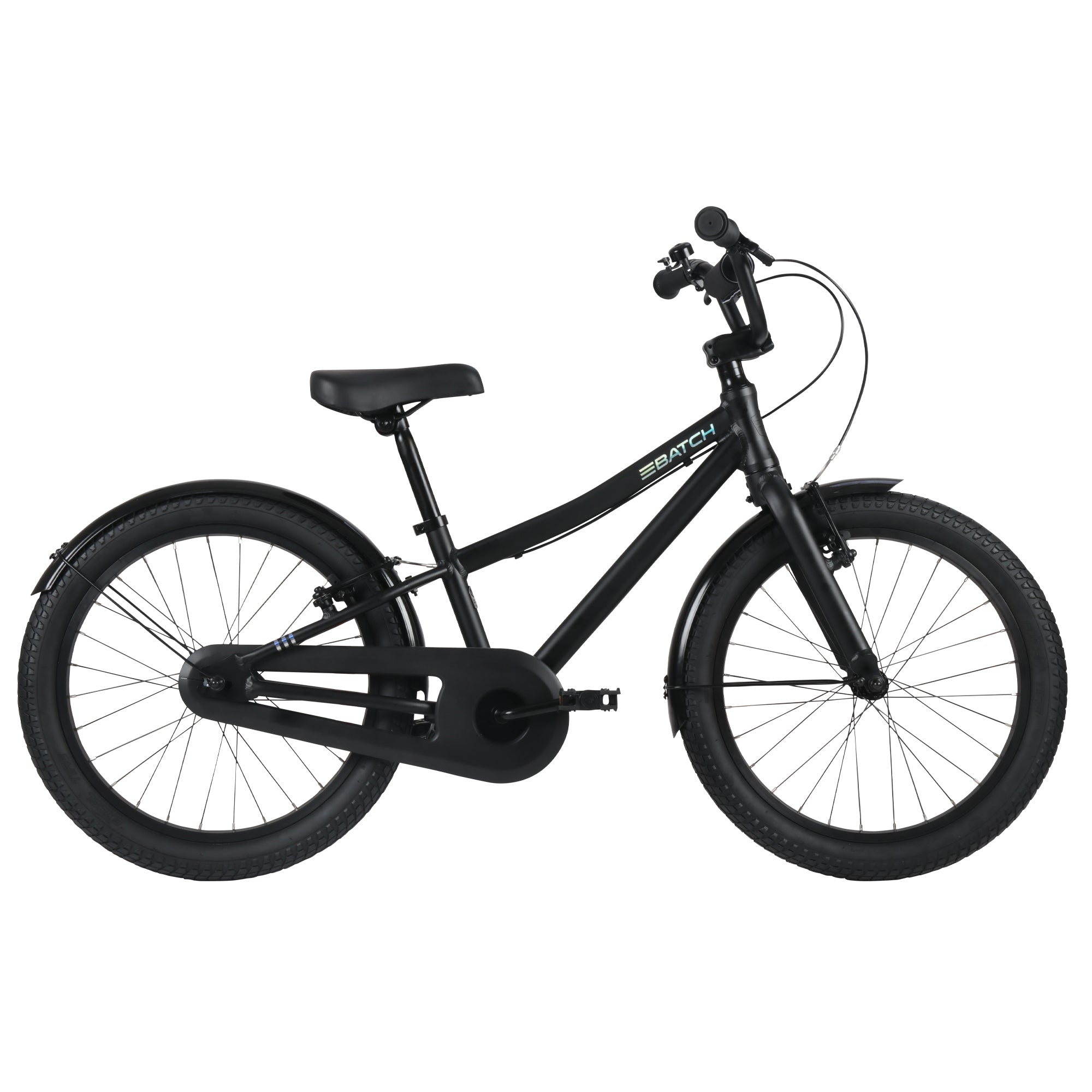 Batch 20" Kids Bike, Black, 6 to 9 year olds