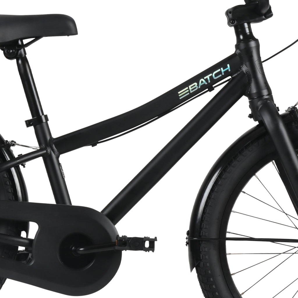 Batch 20" Kids Bike, Black, 6 to 9 year olds