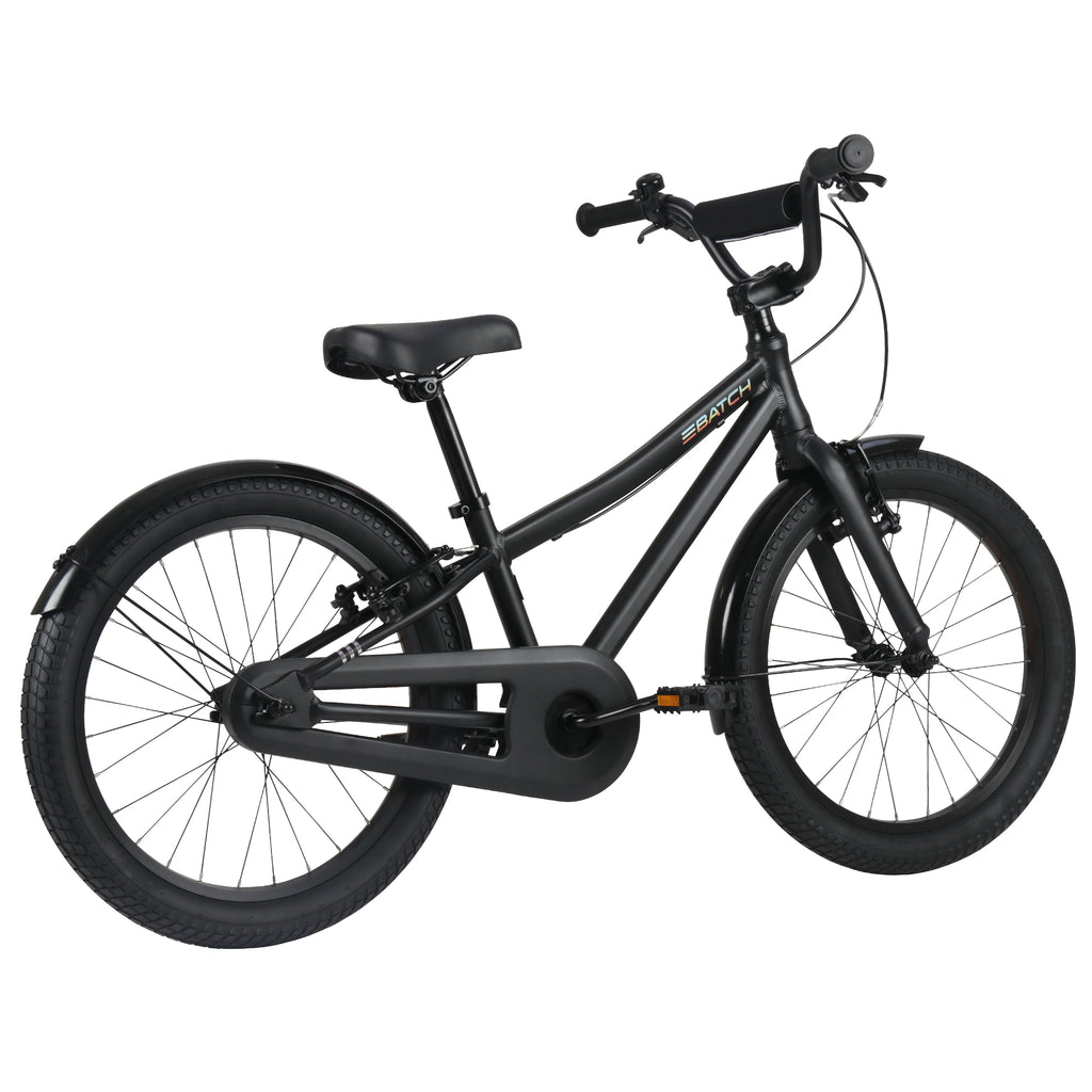 Batch 20" Kids Bike, Black, 6 to 9 year olds