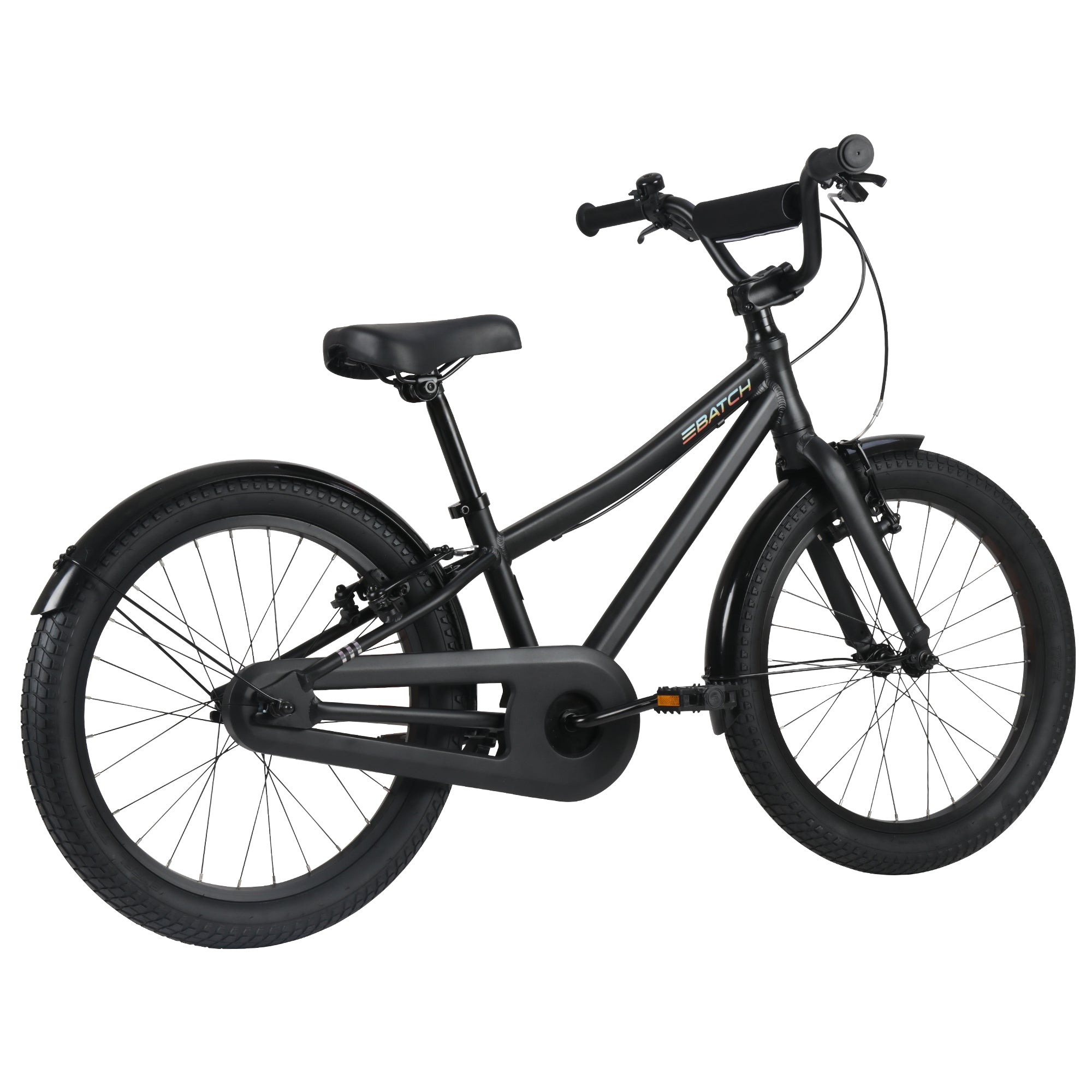 Batch 20" Kids Bike, Black, 6 to 9 year olds
