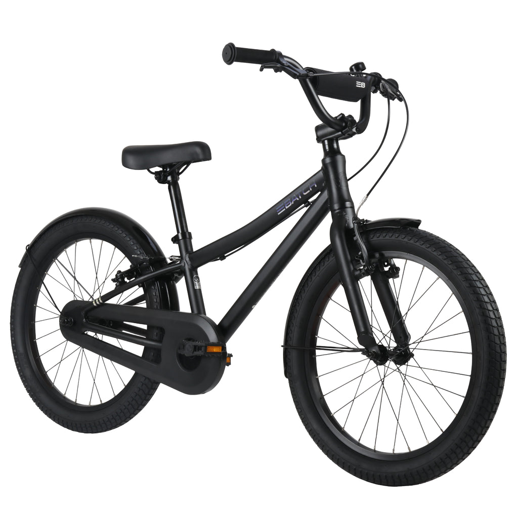 Batch 20" Kids Bike, Black, 6 to 9 year olds