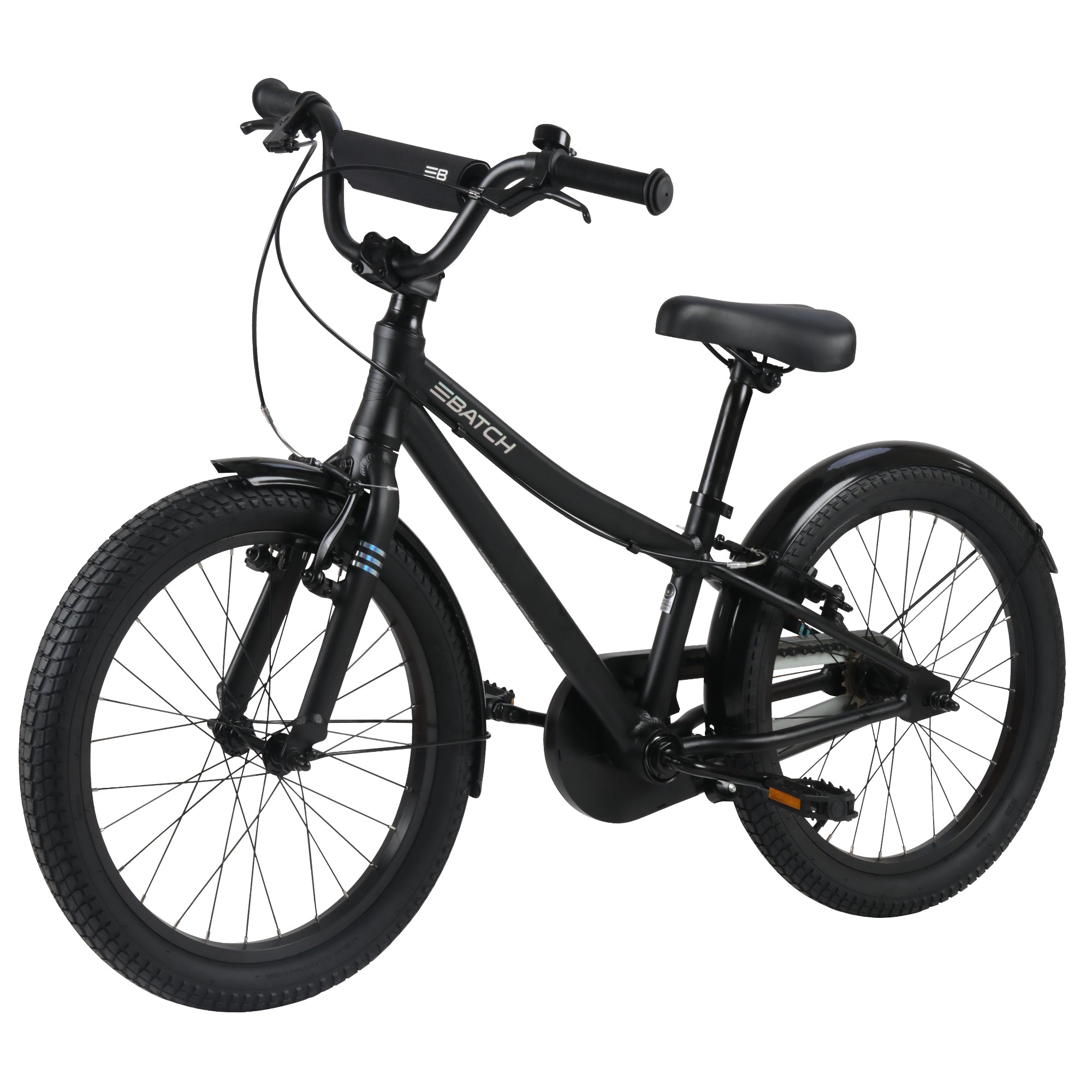 Batch 20" Kids Bike, Black, 6 to 9 year olds
