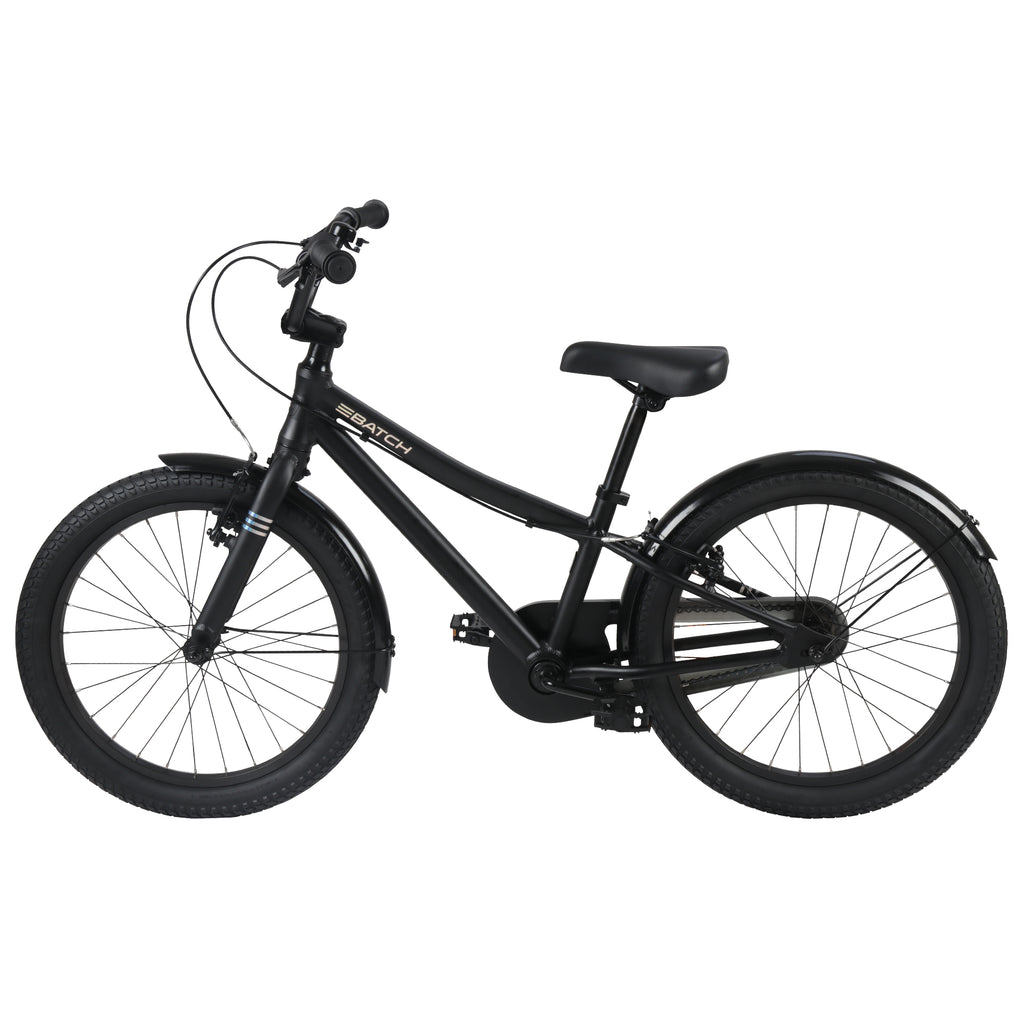 Batch 20" Kids Bike, Black, 6 to 9 year olds