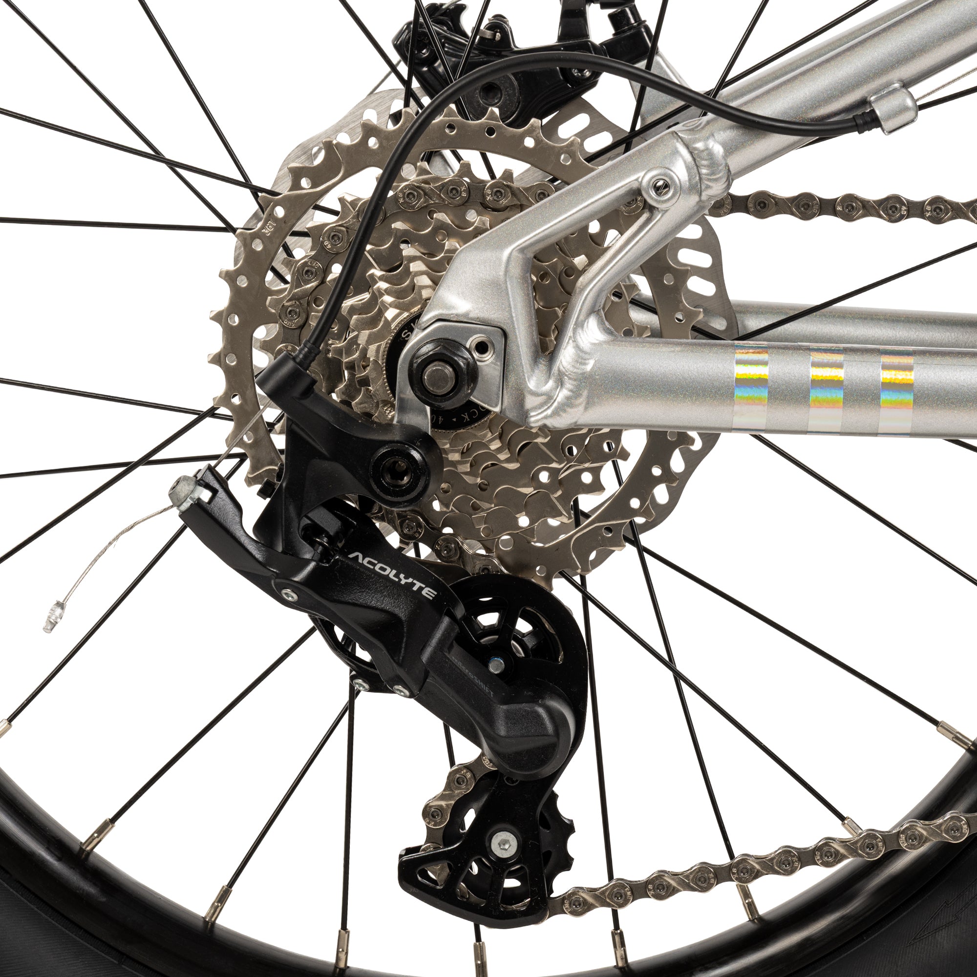 Batch 20" Kids Mountain Bike, Silver, 6 to 9 year olds