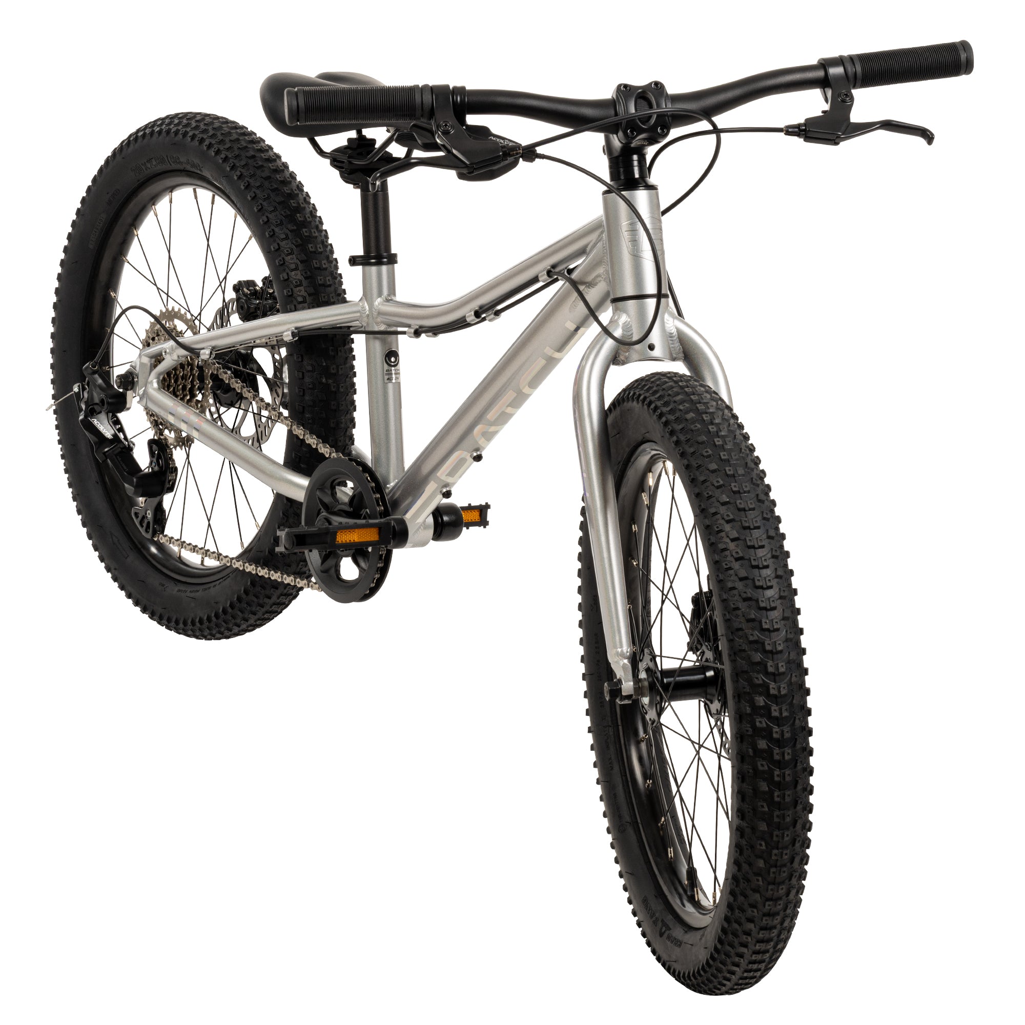 Batch 20" Kids Mountain Bike, Silver, 6 to 9 year olds