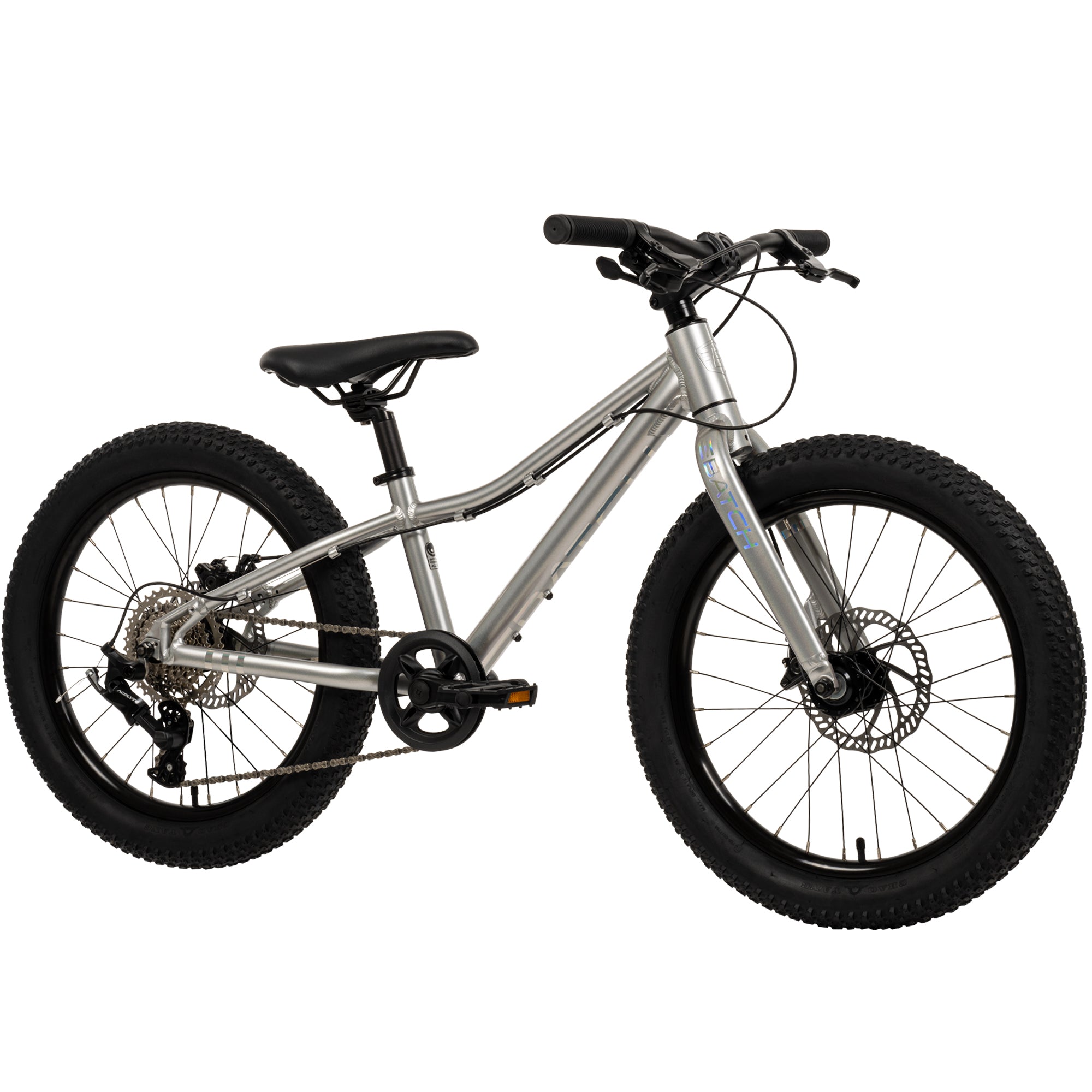Batch 20" Kids Mountain Bike, Silver, 6 to 9 year olds