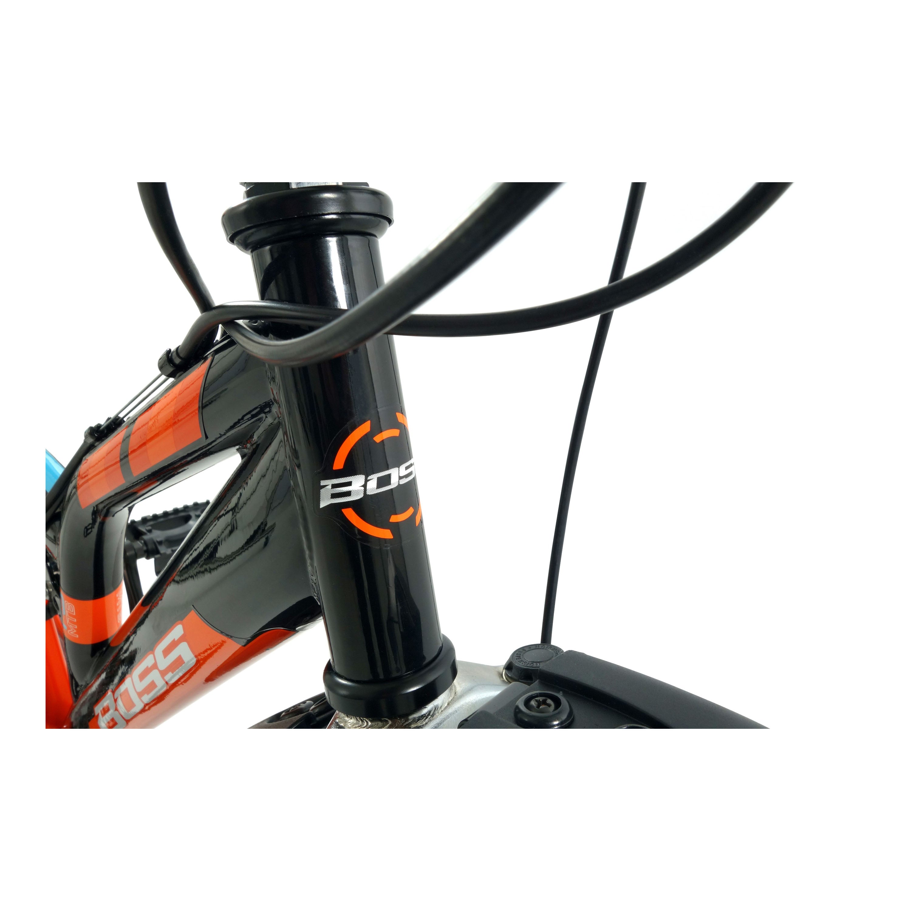 Boss Stealth 24-inch Mountain Bike - Black/Orange