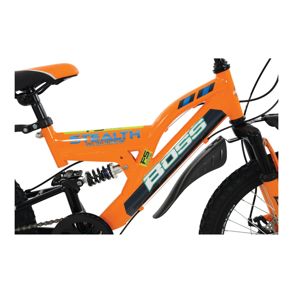 Boss Stealth 20-inch Mountain Bike - Orange