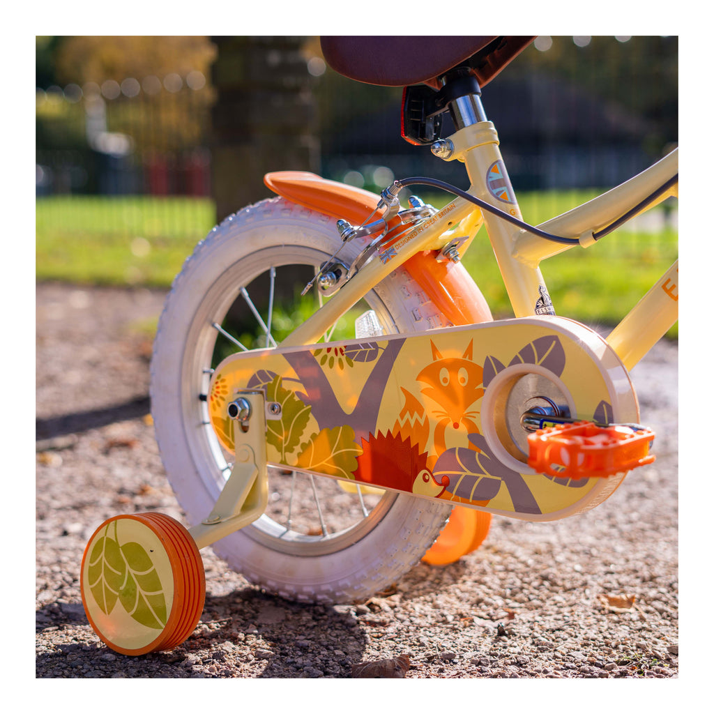 Elswick Freedom 14-inch Kids Heritage Bike - Cream/Orange