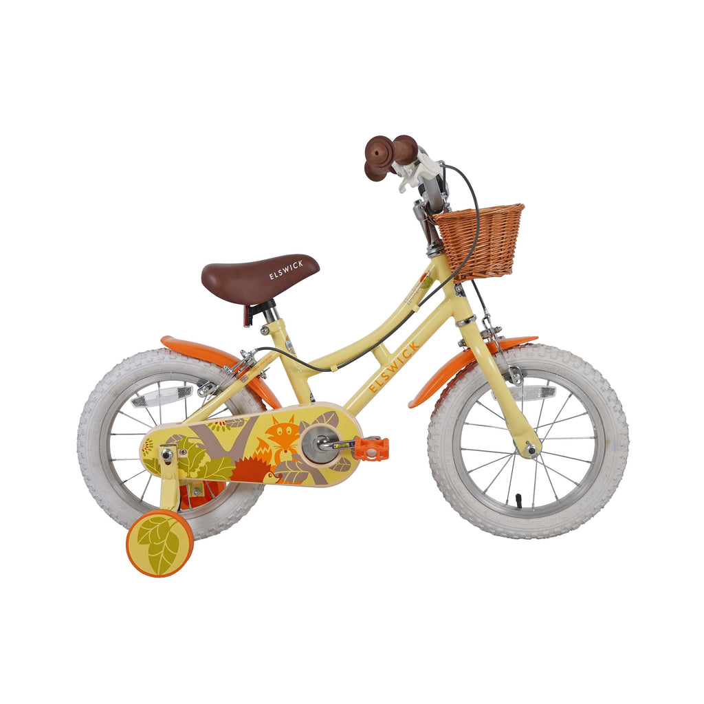 Elswick Freedom 14-inch Kids Heritage Bike - Cream/Orange