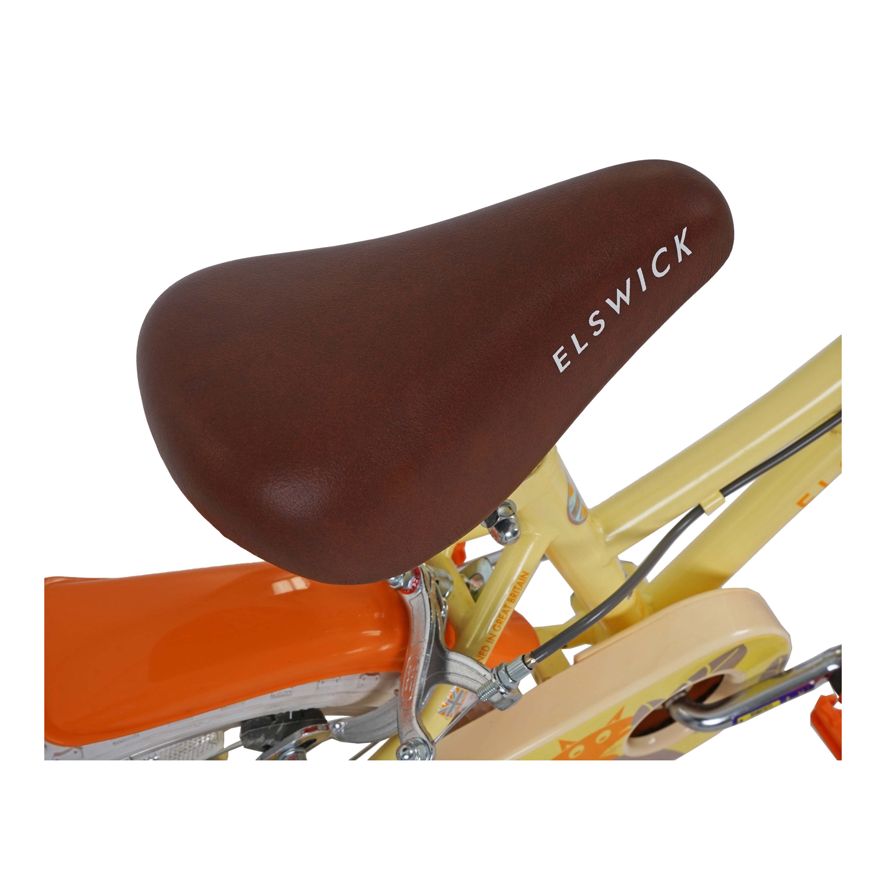 Elswick Freedom 14-inch Kids Heritage Bike - Cream/Orange