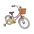 Elswick Hope 16-inch Kids Heritage Bike - Dark Pink/Green