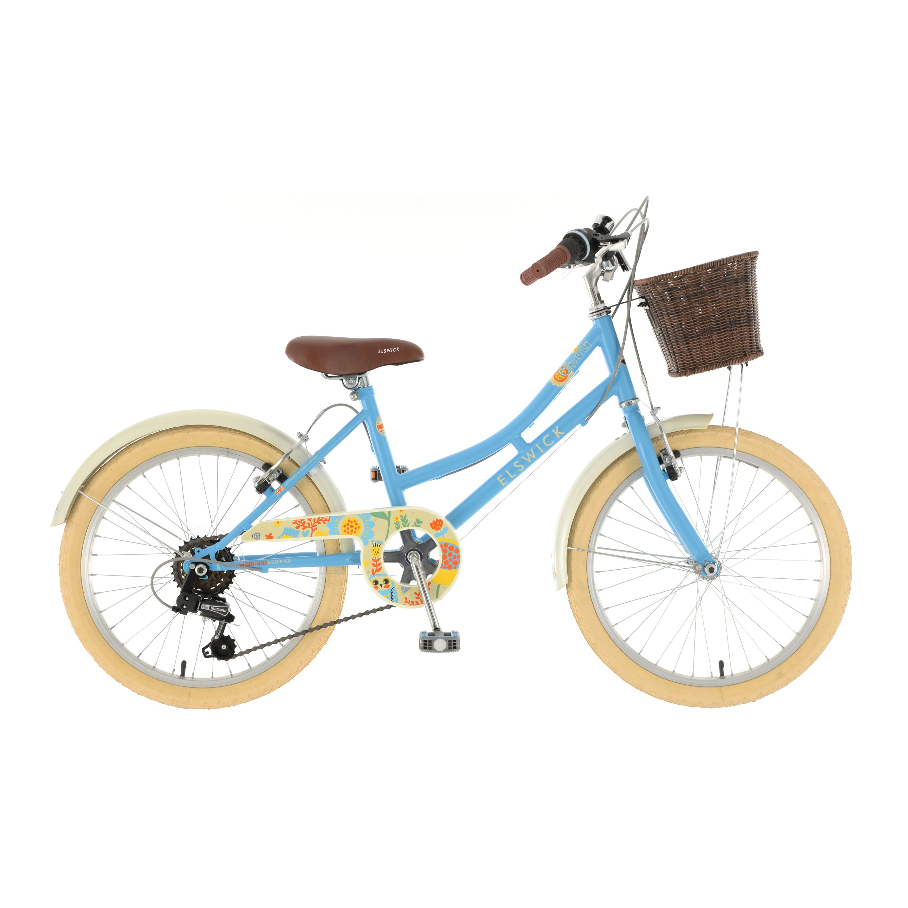 Elswick Cherish 20-inch Kids Heritage Bike - Blue/Cream