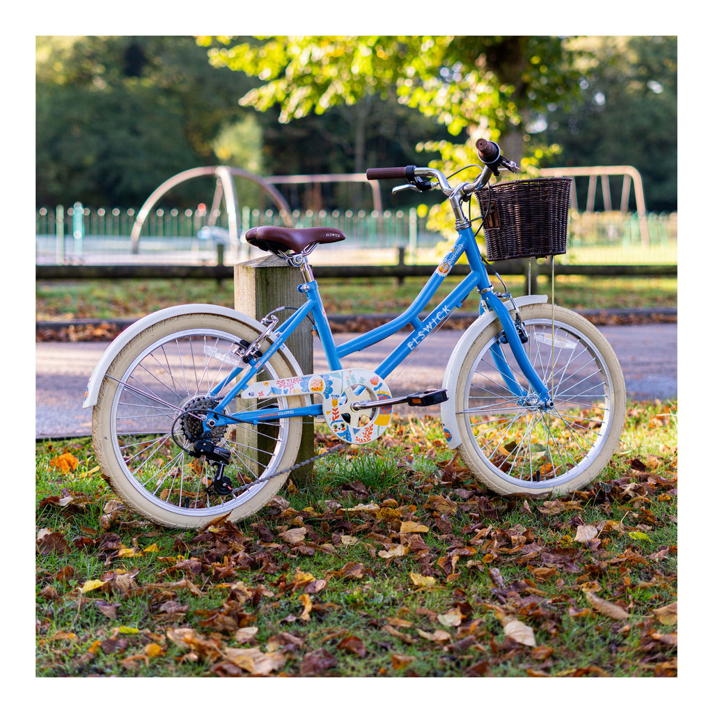 Elswick Cherish 20-inch Kids Heritage Bike - Blue/Cream