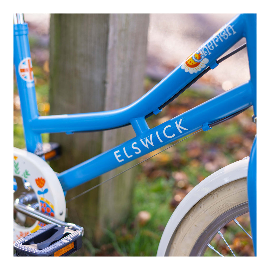 Elswick Cherish 20-inch Kids Heritage Bike - Blue/Cream