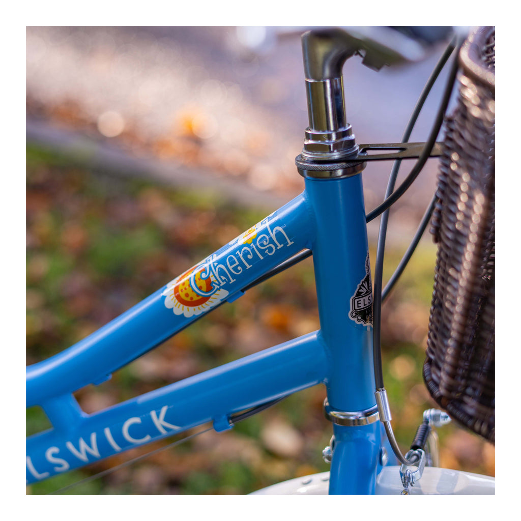 Elswick Cherish 20-inch Kids Heritage Bike - Blue/Cream