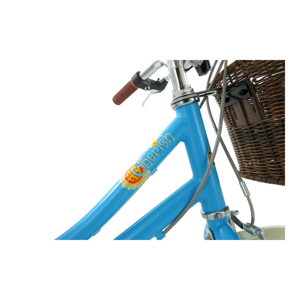 Elswick Cherish 20-inch Kids Heritage Bike - Blue/Cream