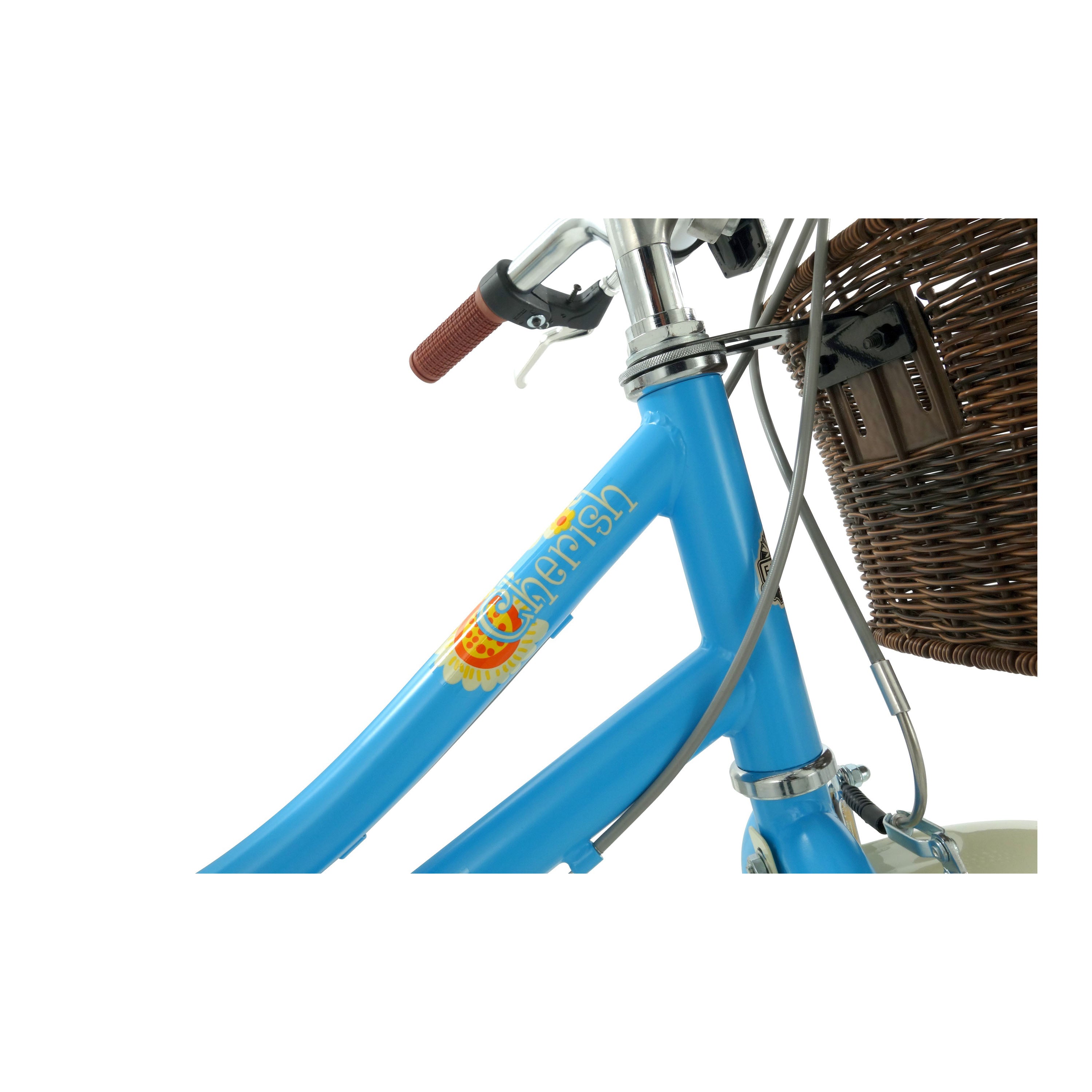 Elswick Cherish 20-inch Kids Heritage Bike - Blue/Cream