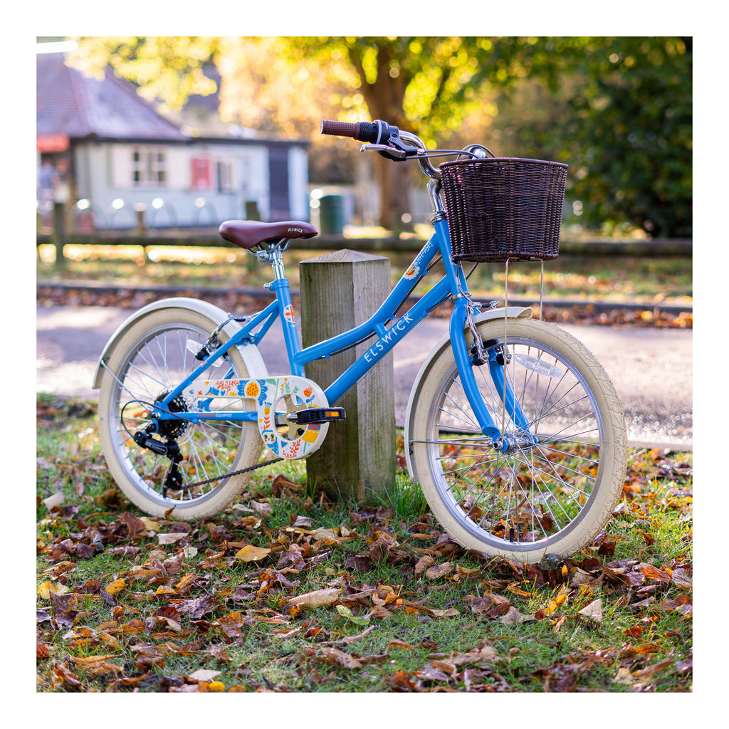 Elswick Cherish 20-inch Kids Heritage Bike - Blue/Cream