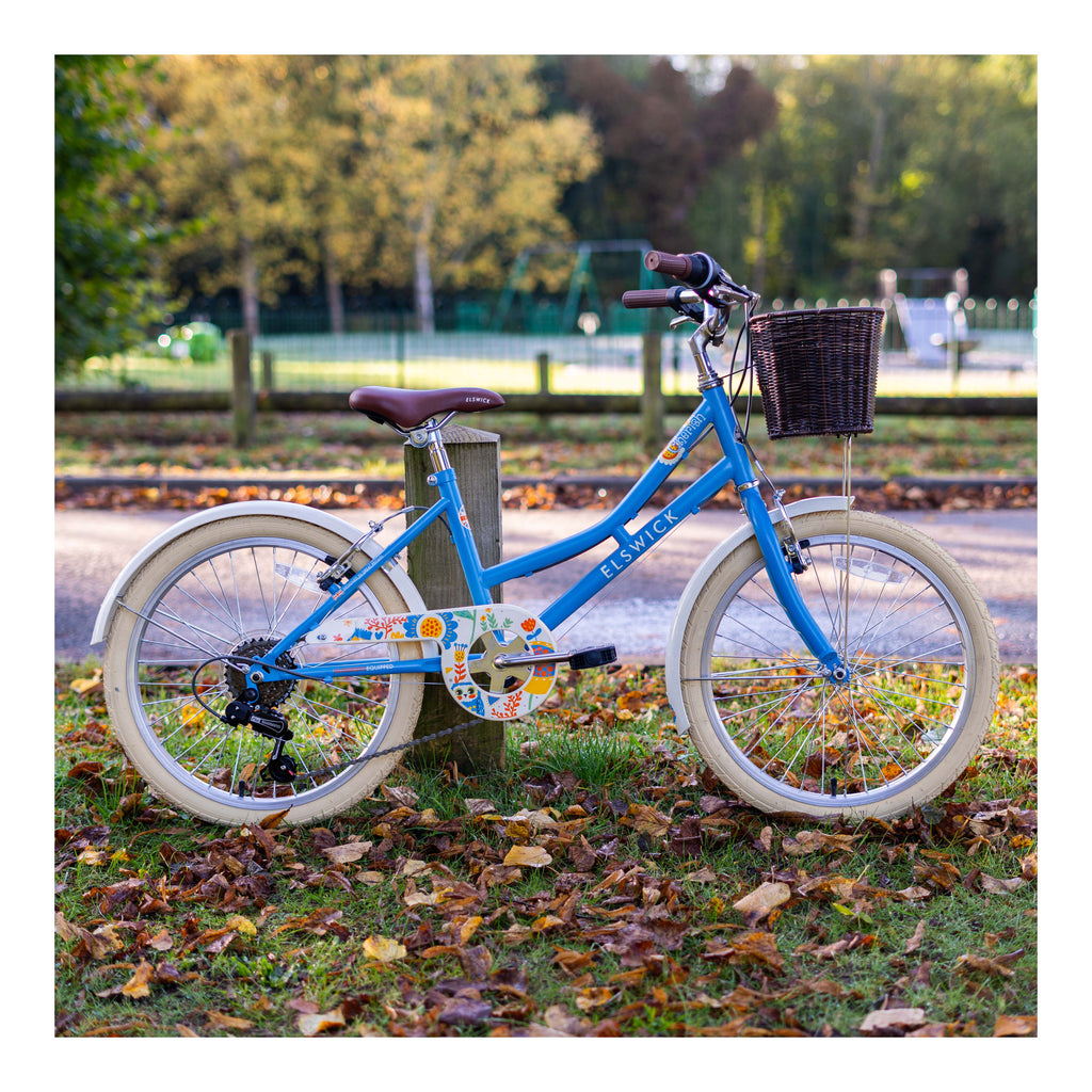 Elswick Cherish 20-inch Kids Heritage Bike - Blue/Cream