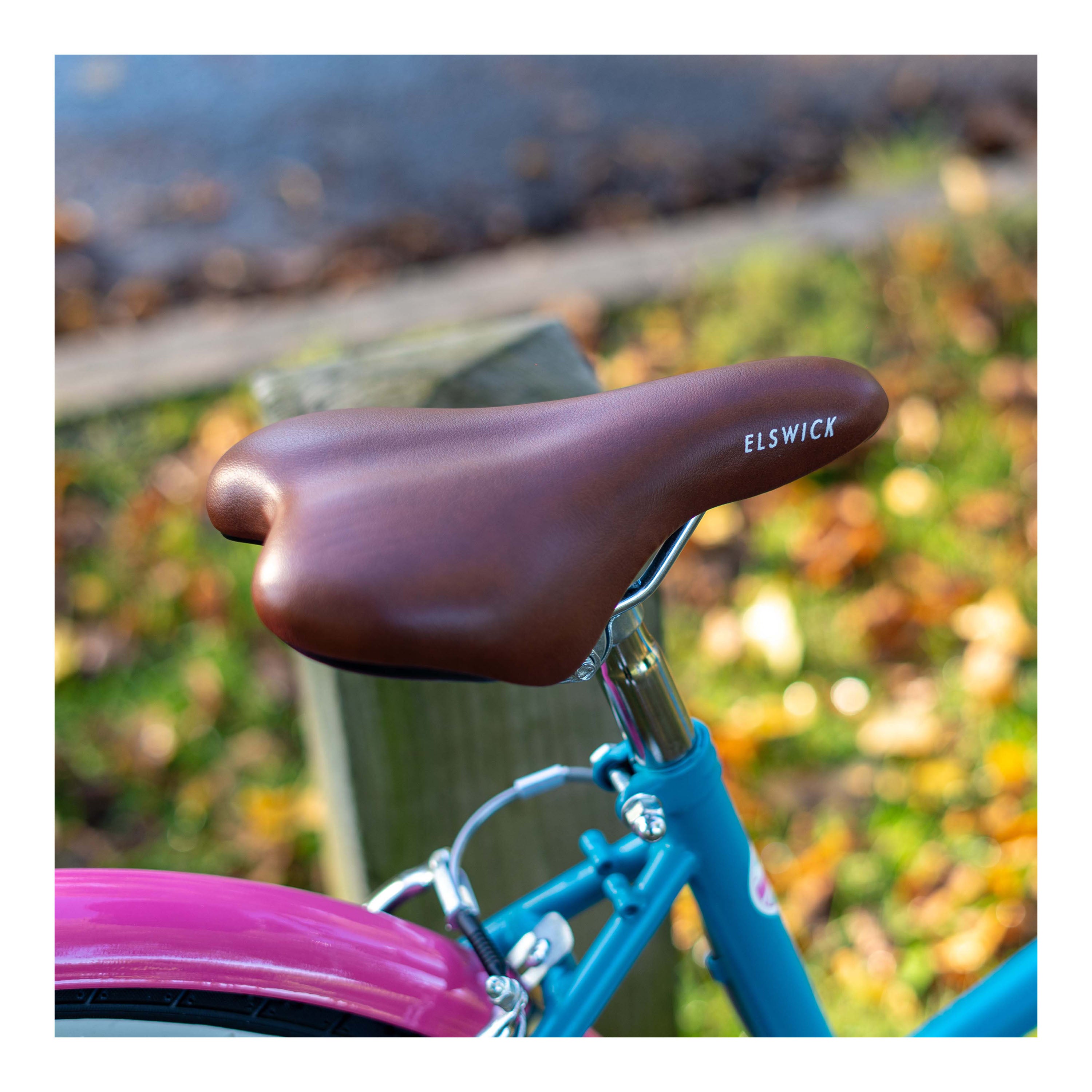 Elswick Eternity 24-inch Kids Heritage Bike - Blue/Pink