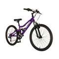 Falcon Siren 24-inch Kids Mountain Bike - Purple