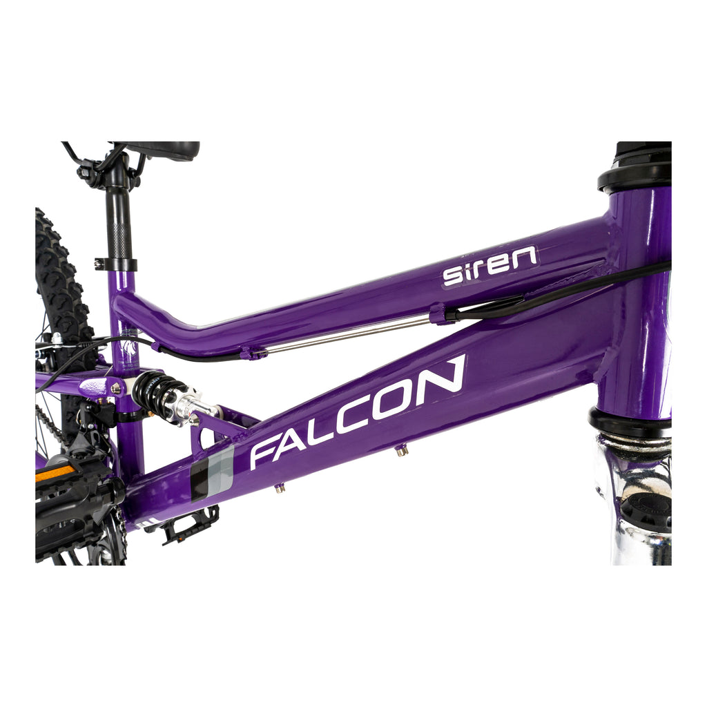 Falcon Siren 24-inch Kids Mountain Bike - Purple