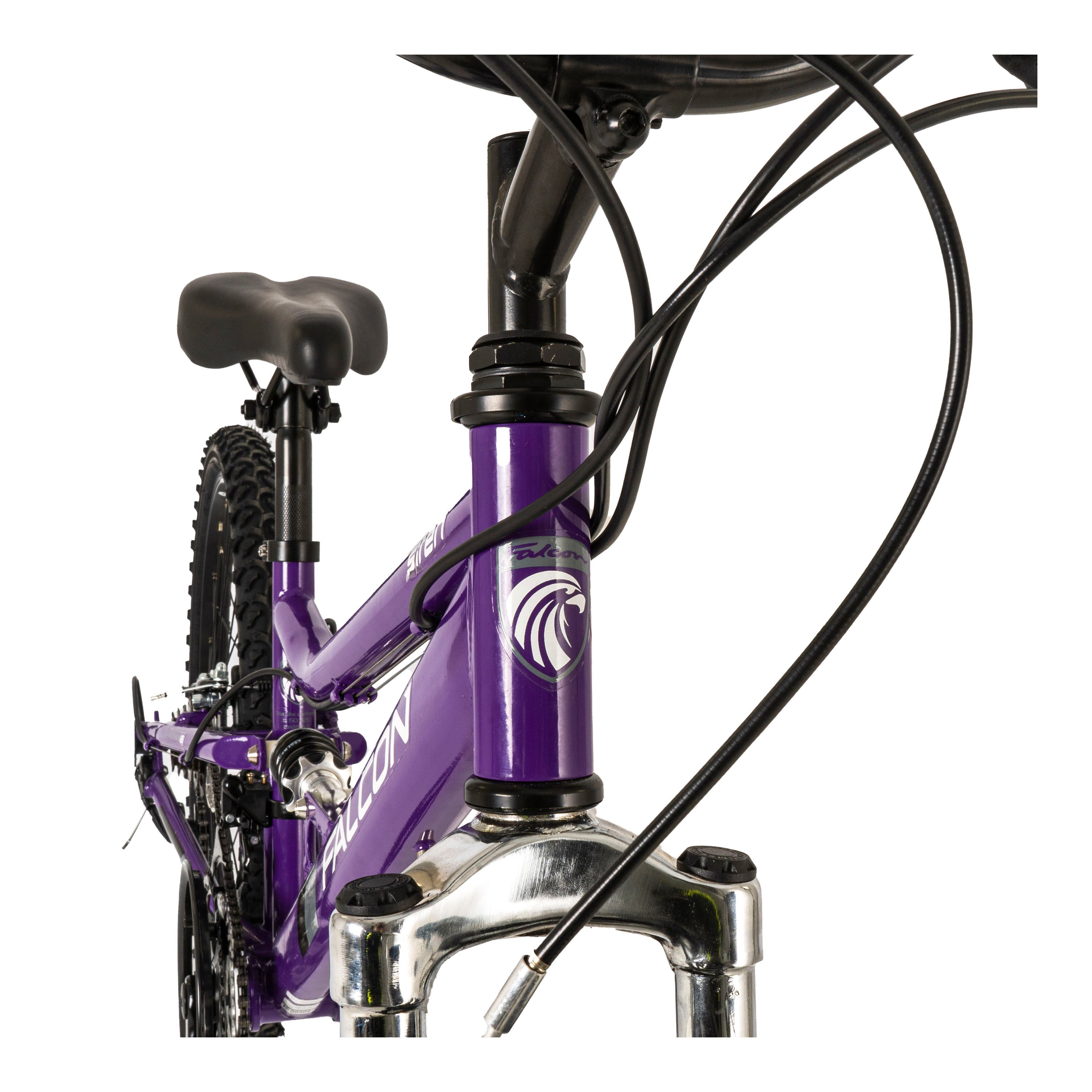 Falcon Siren 24-inch Kids Mountain Bike - Purple