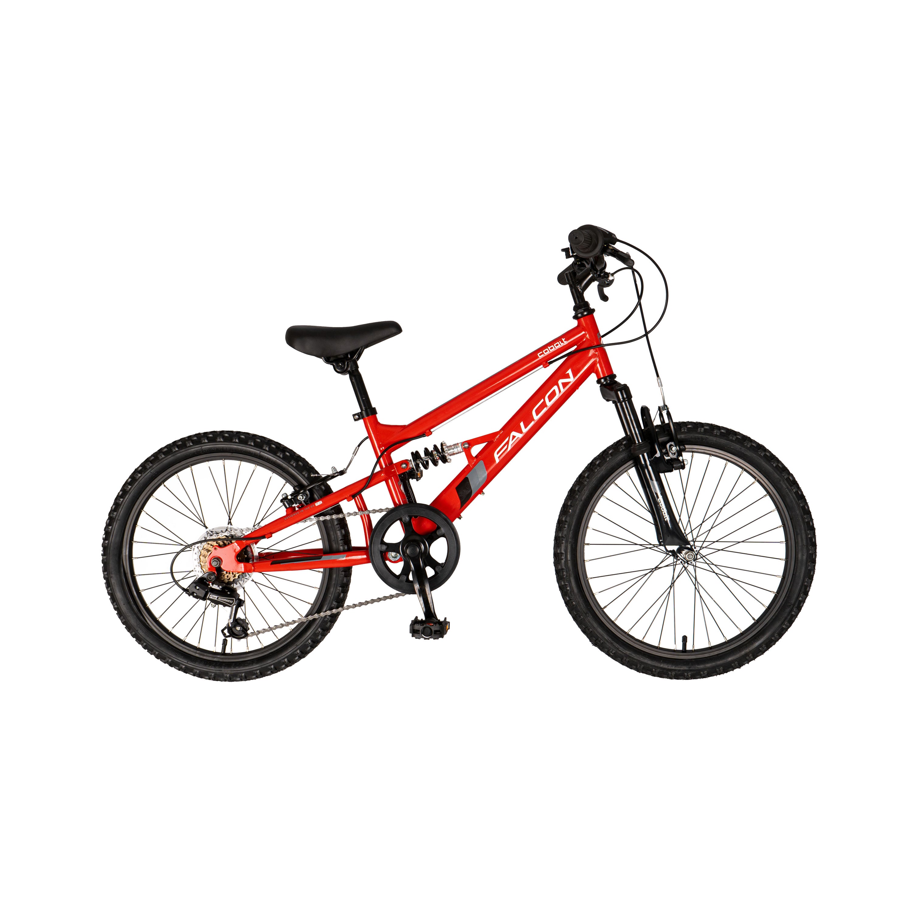 Falcon Cobalt 20-inch Kids Mountain Bike - Red
