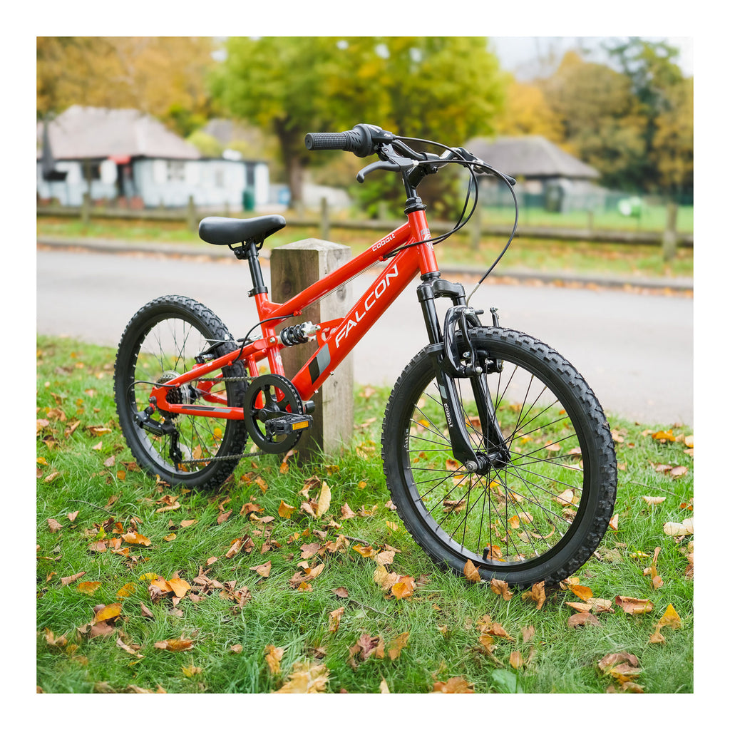 Falcon Cobalt 20-inch Kids Mountain Bike - Red