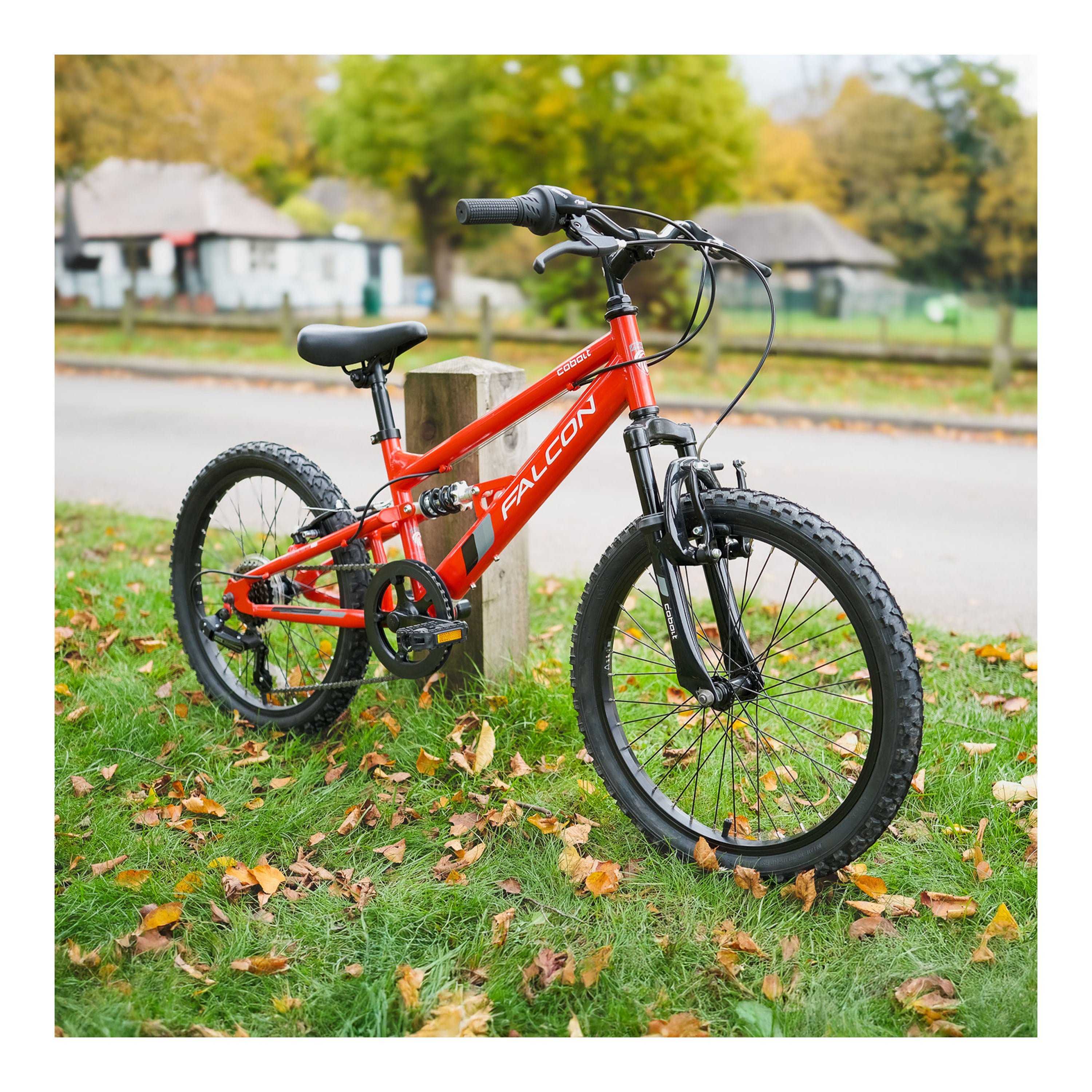 Falcon Cobalt 20-inch Kids Mountain Bike - Red