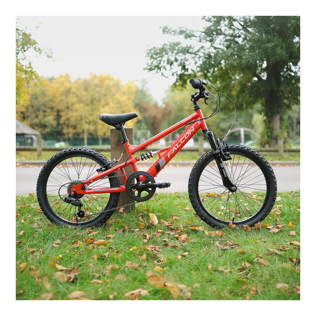 Falcon Cobalt 20-inch Kids Mountain Bike - Red