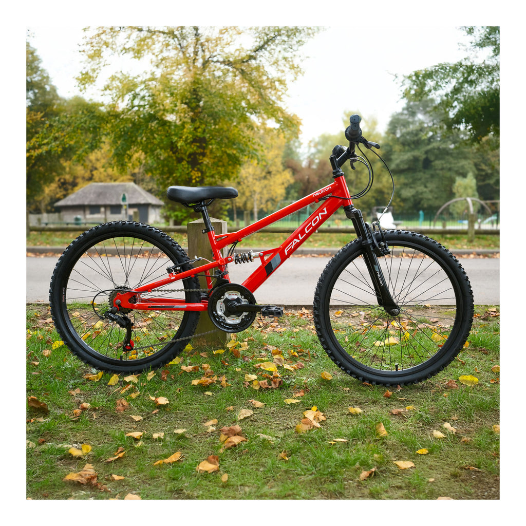 Falcon Neutron 24-inch Kids Mountain Bike - Red