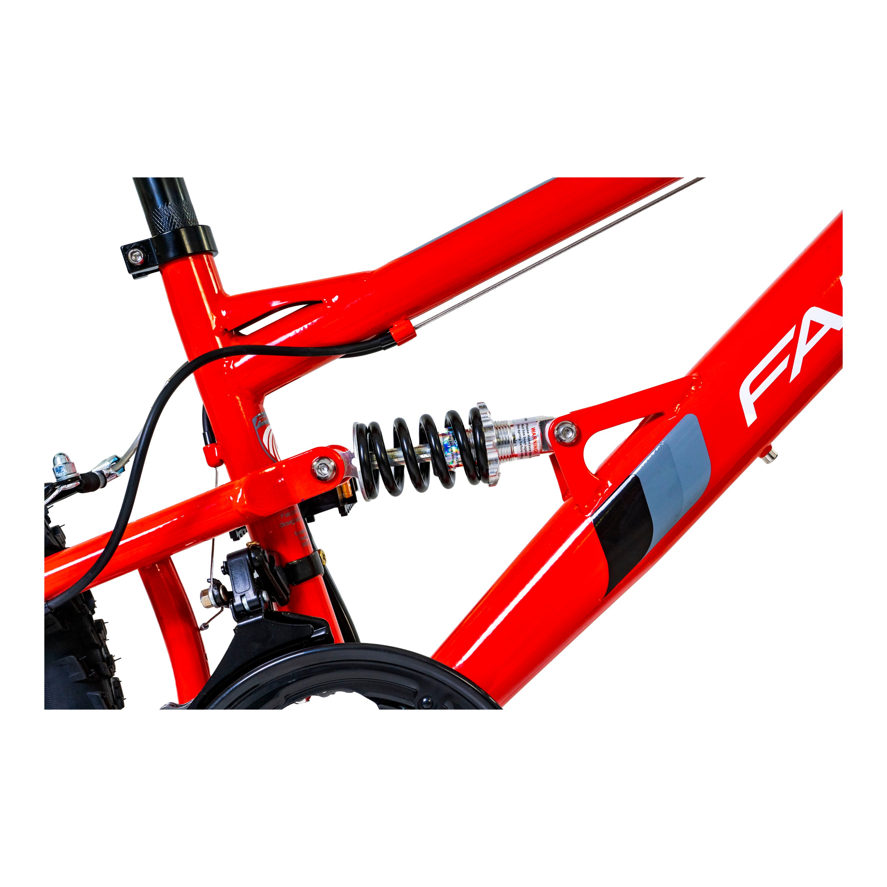 Falcon Neutron 24-inch Kids Mountain Bike - Red