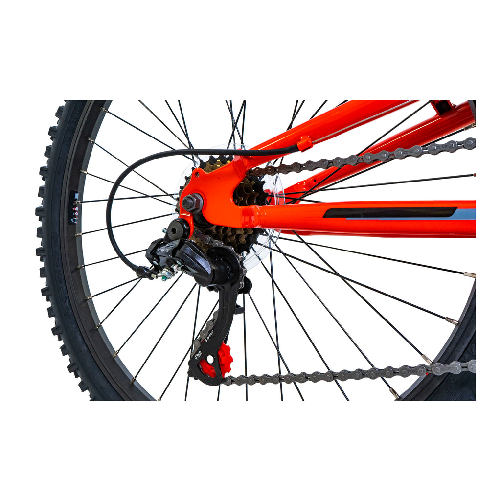 Falcon Neutron 24-inch Kids Mountain Bike - Red