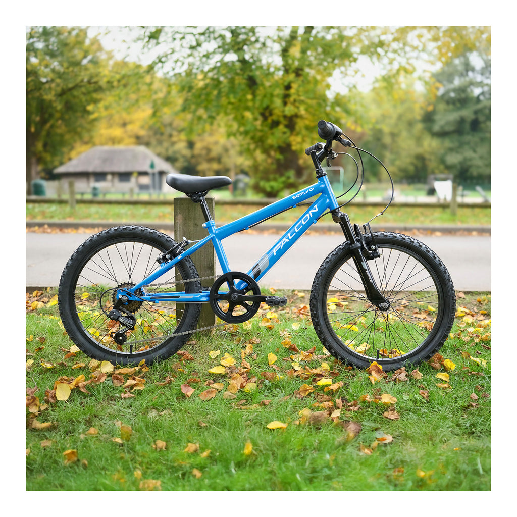 Falcon Samurai 20-inch Kids Mountain Bike - Blue