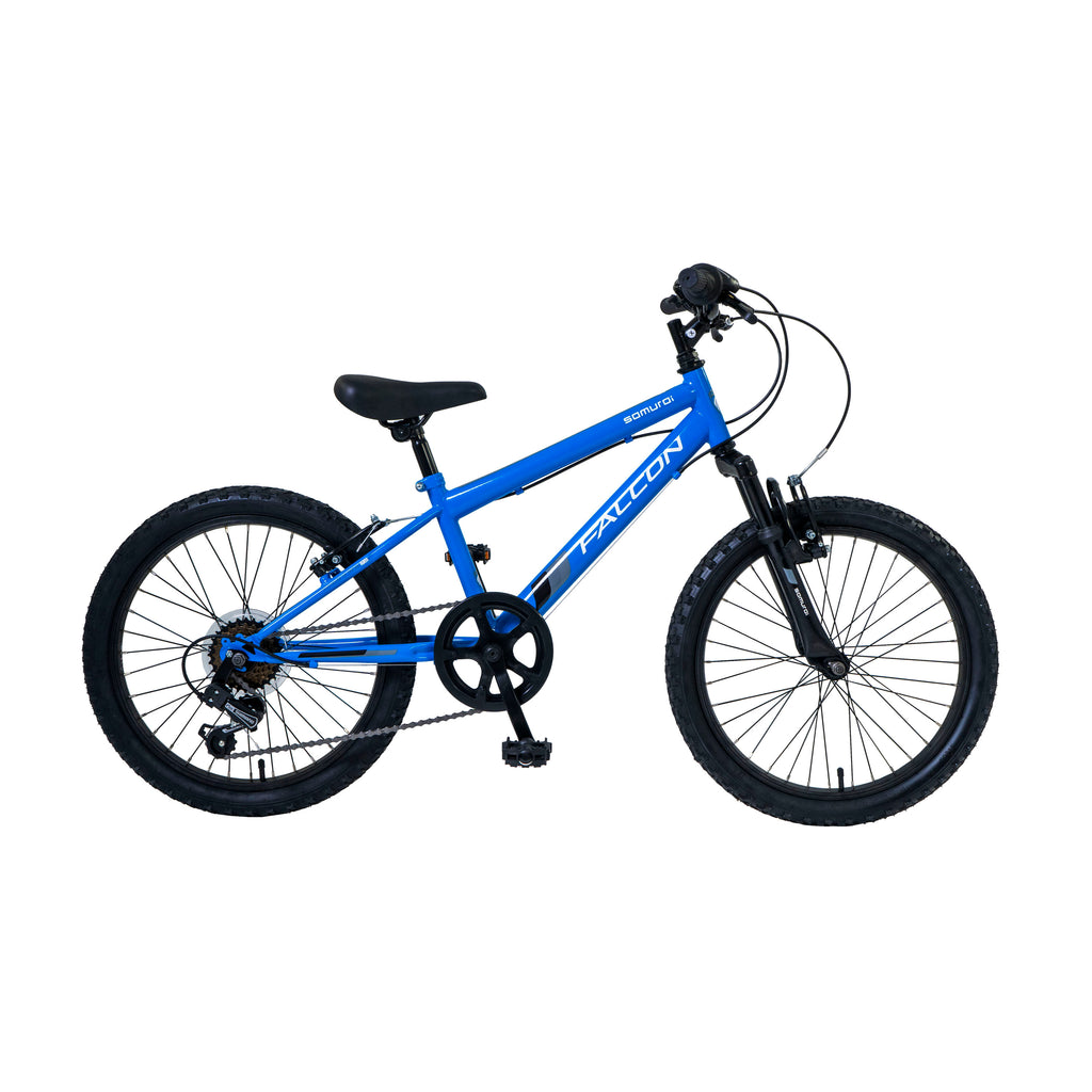 Falcon Samurai 20-inch Kids Mountain Bike - Blue