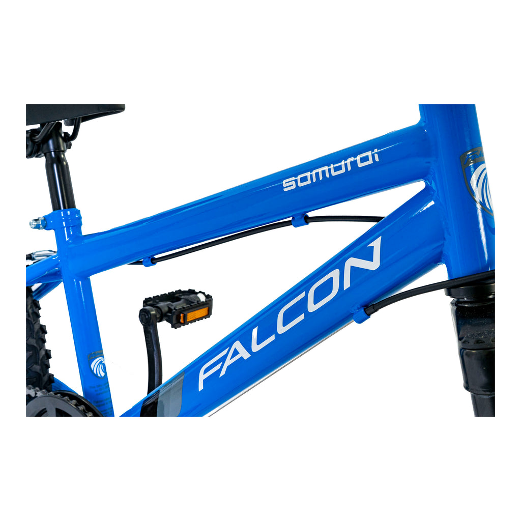 Falcon Samurai 20-inch Kids Mountain Bike - Blue