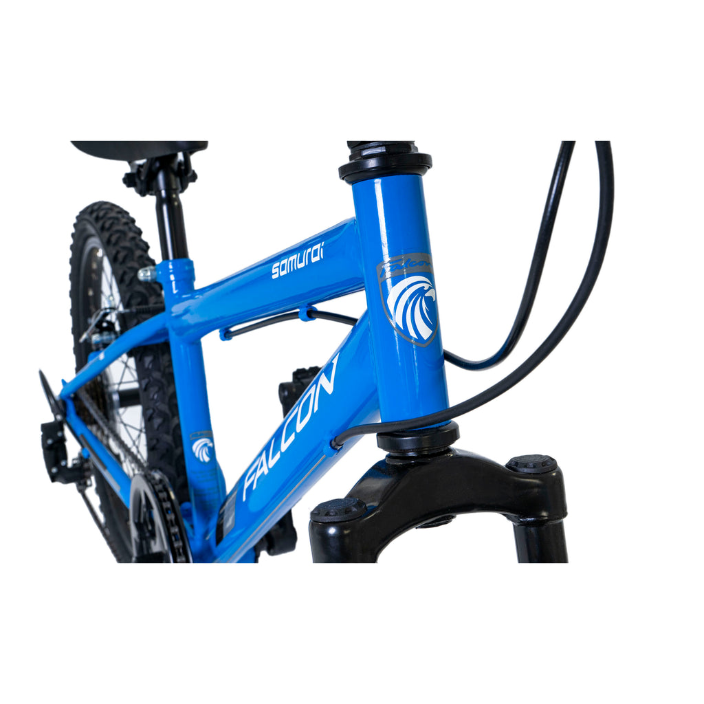 Falcon Samurai 20-inch Kids Mountain Bike - Blue