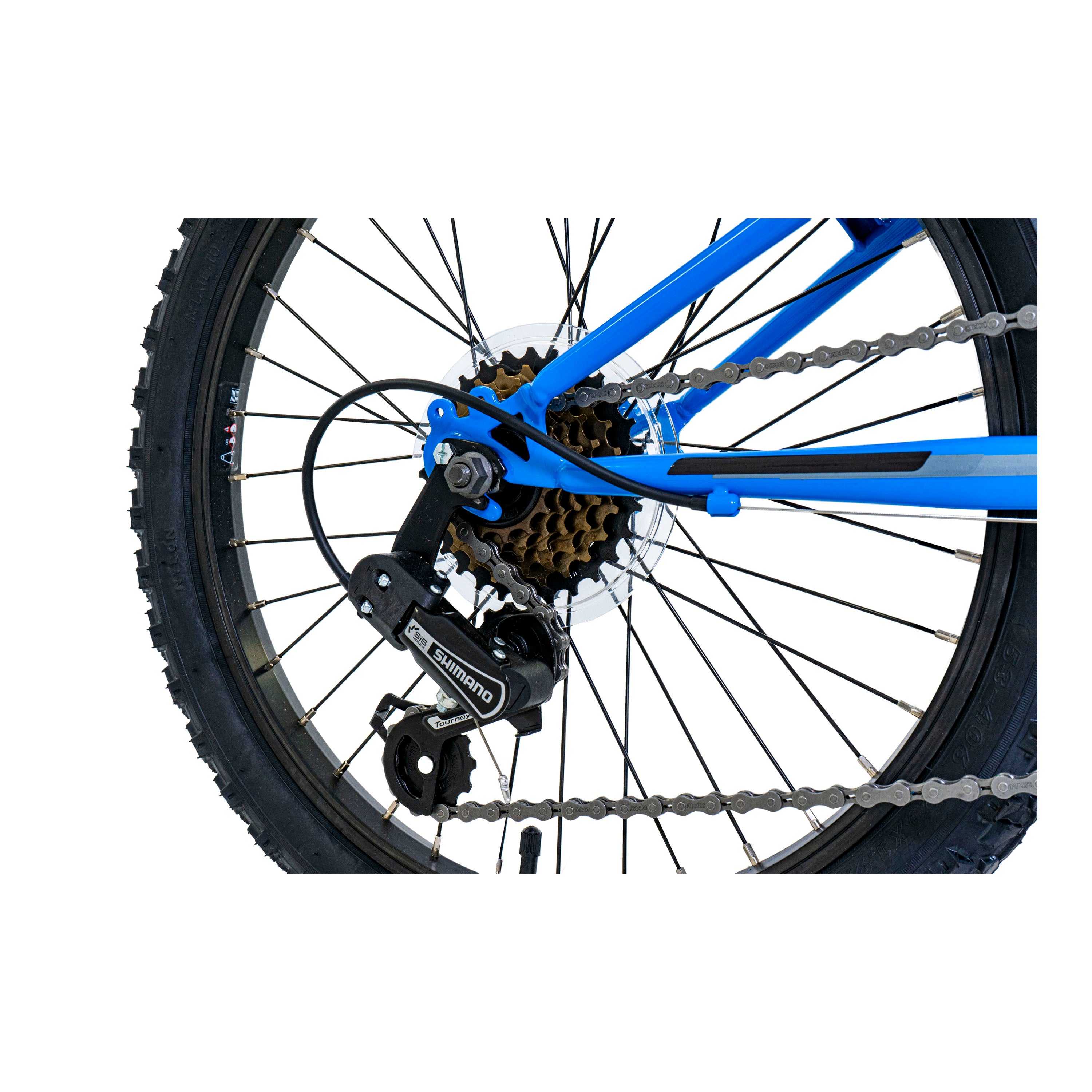 Falcon Samurai 20-inch Kids Mountain Bike - Blue