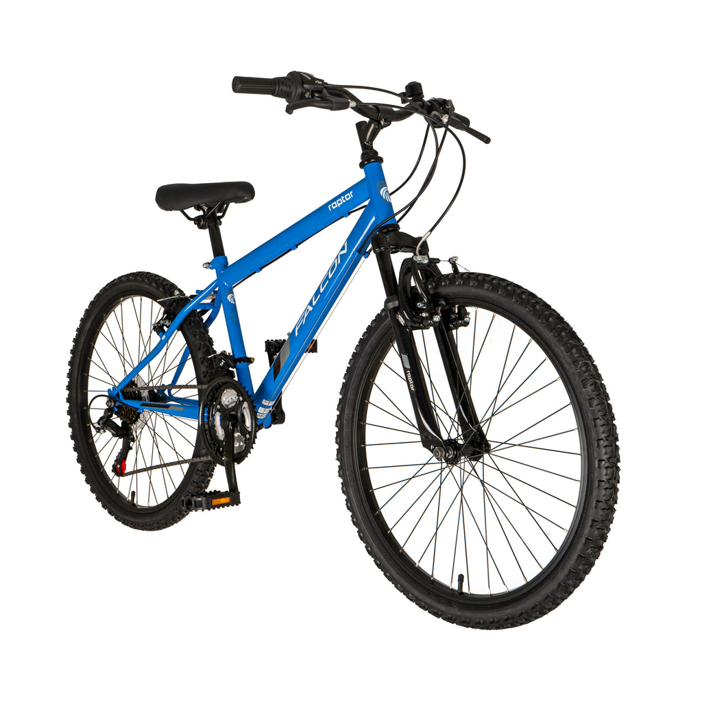 Falcon Raptor 24-inch Kids Mountain Bike - Blue