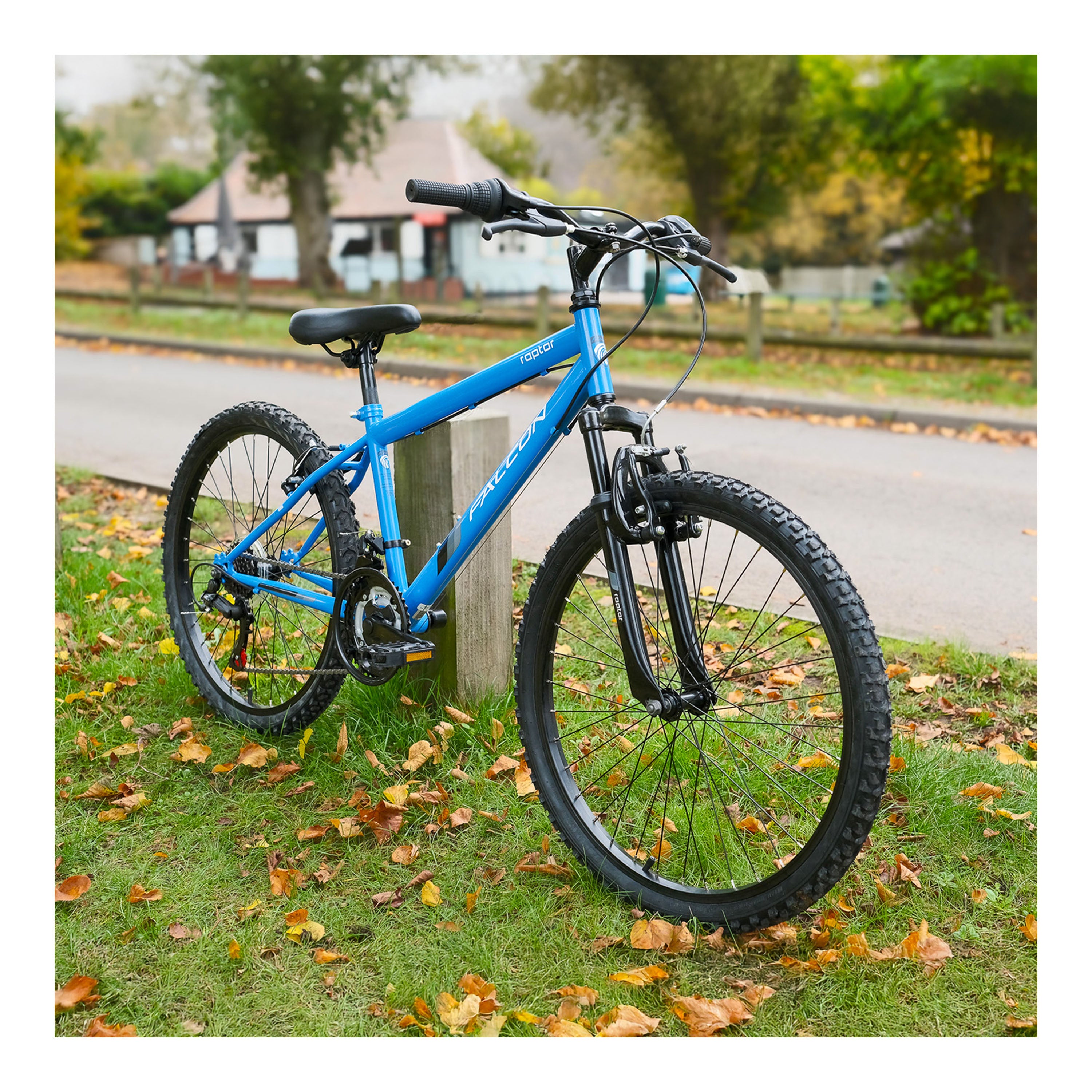 Falcon Raptor 24-inch Kids Mountain Bike - Blue