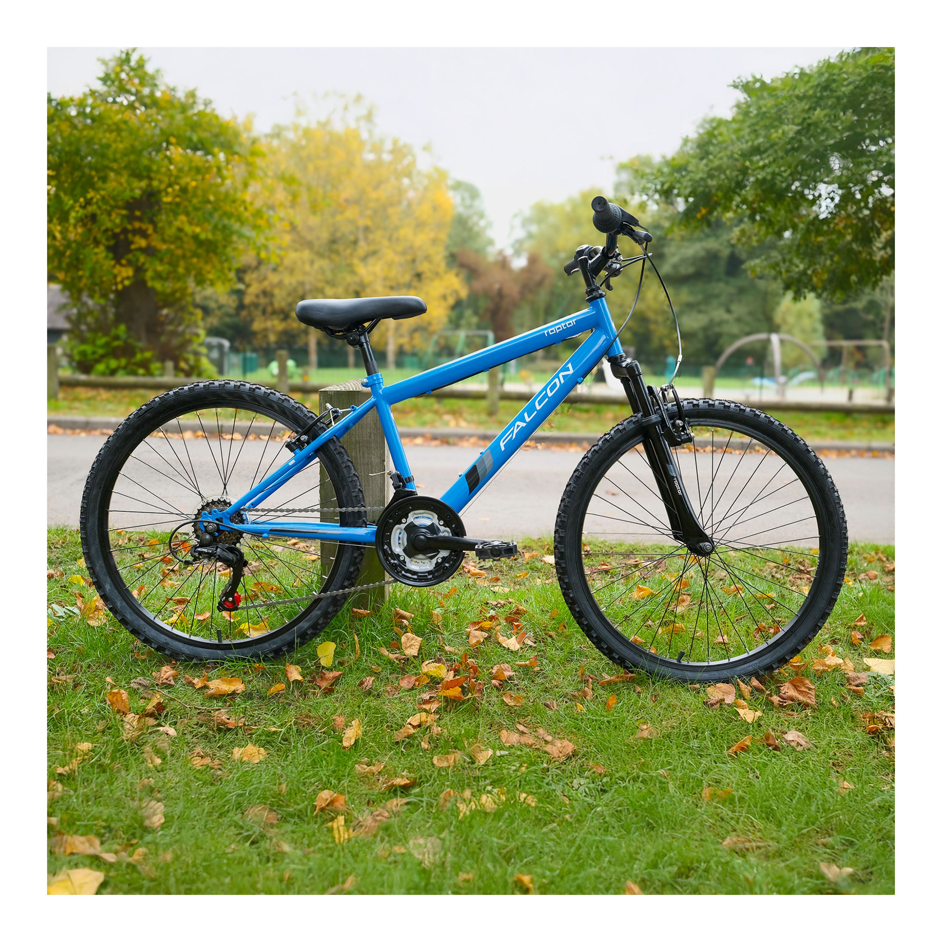 Falcon Raptor 24-inch Kids Mountain Bike - Blue