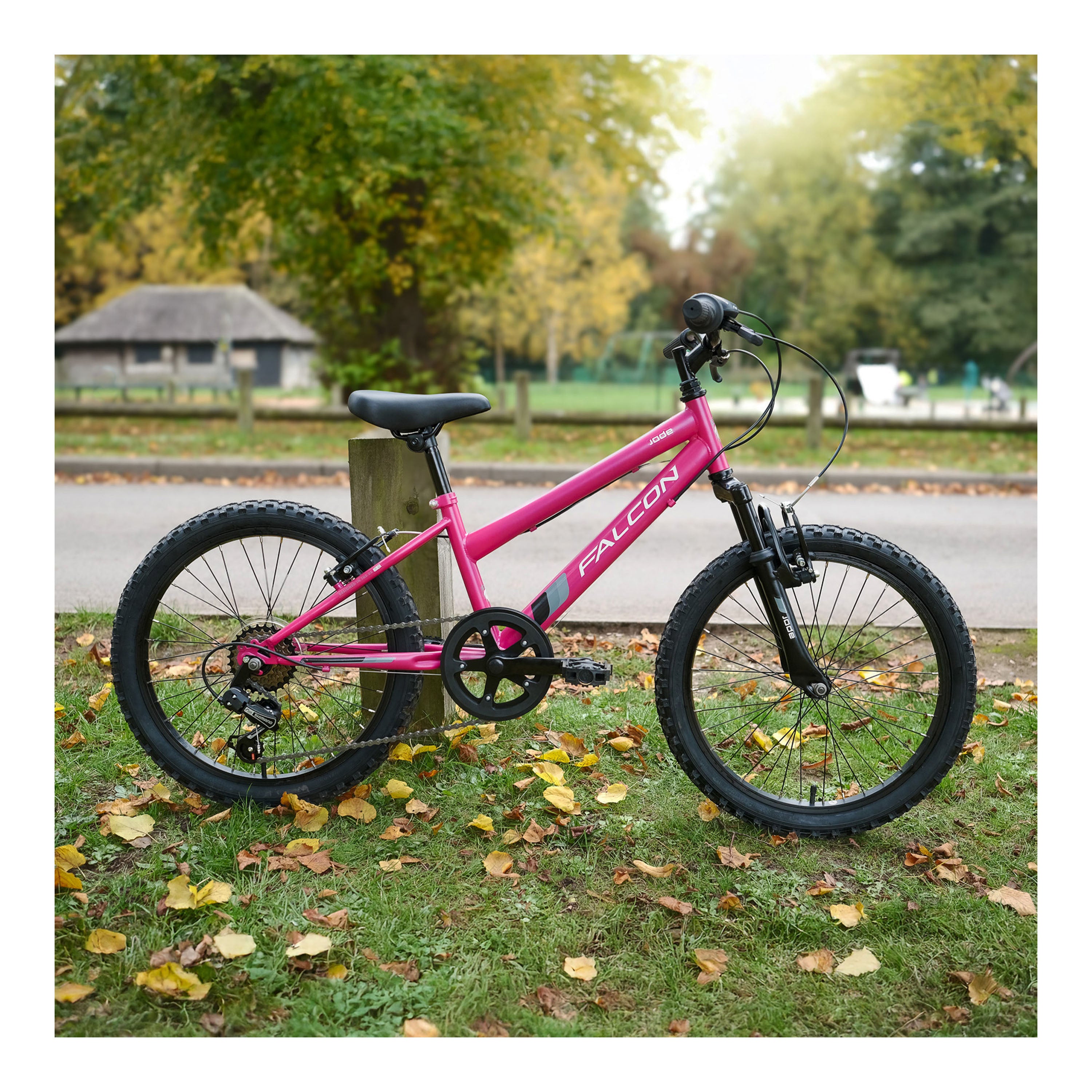 Falcon Jade 20-inch Kids Mountain Bike - Pink